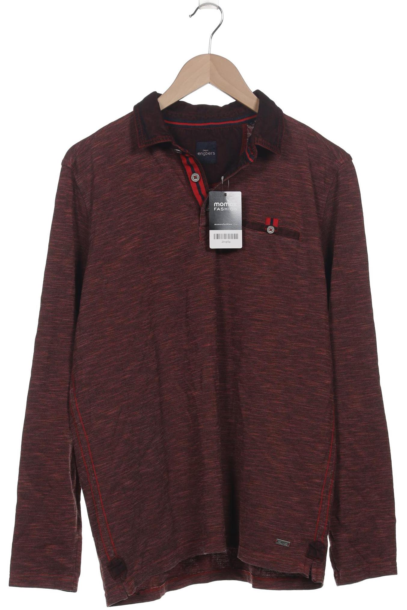 

engbers Herren Poloshirt, bordeaux, Gr. 48
