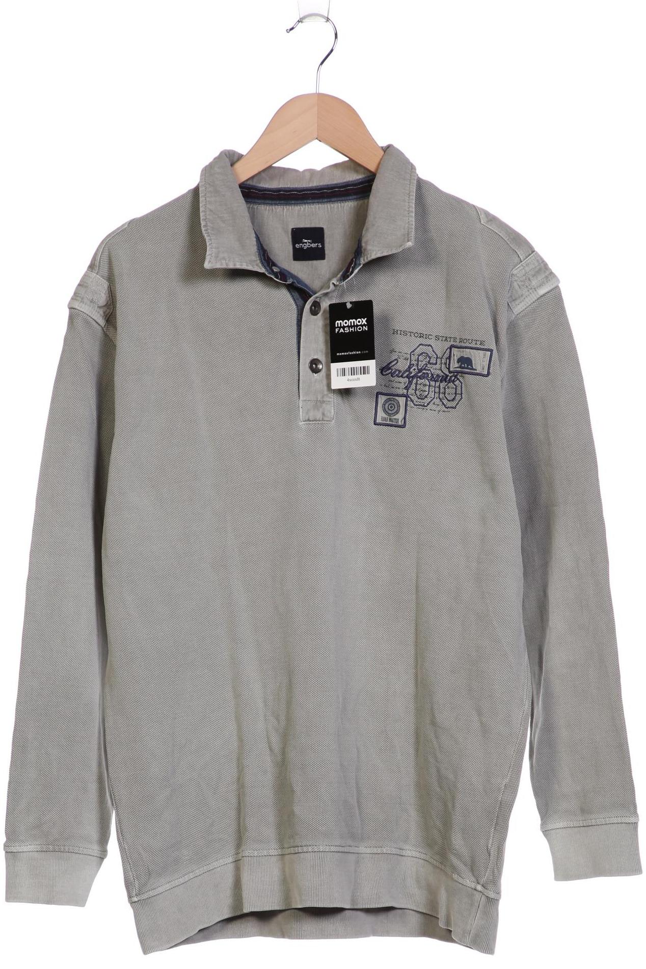 

engbers Herren Poloshirt, grau, Gr. 54