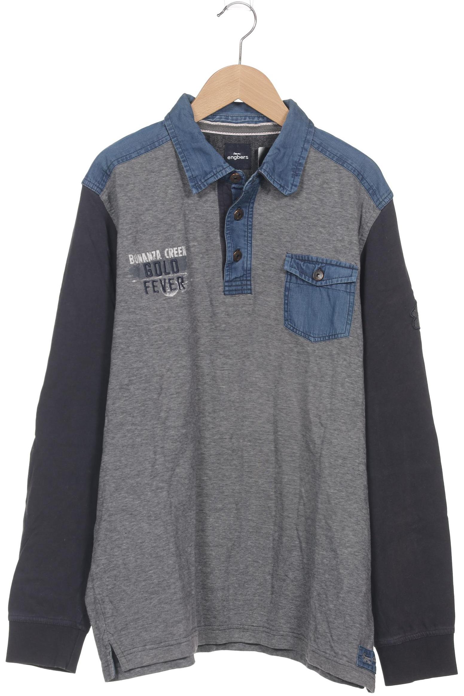 

engbers Herren Poloshirt, grau, Gr. 48