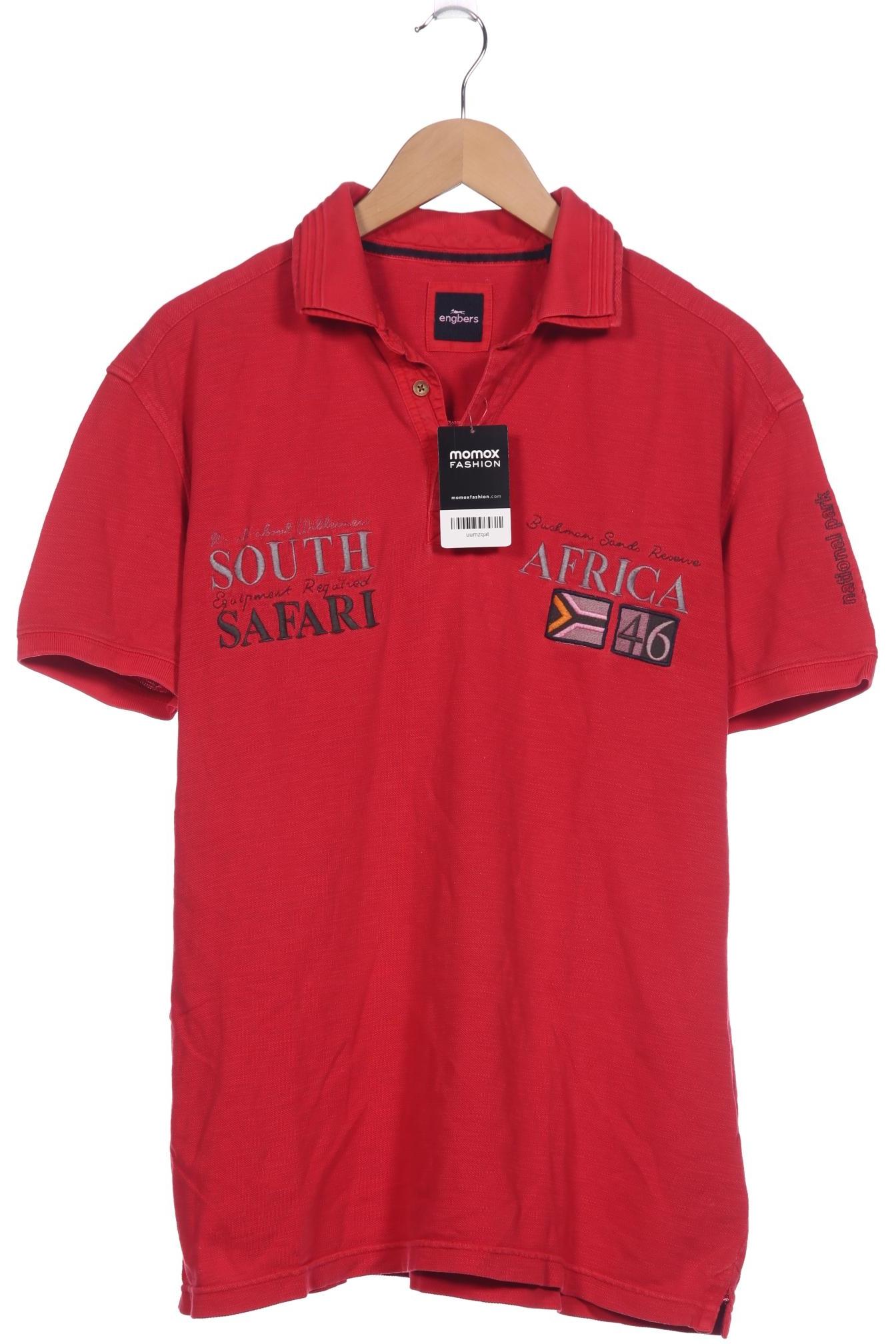 Thumbnail - engbers Herren Poloshirt, rot, Gr. 48