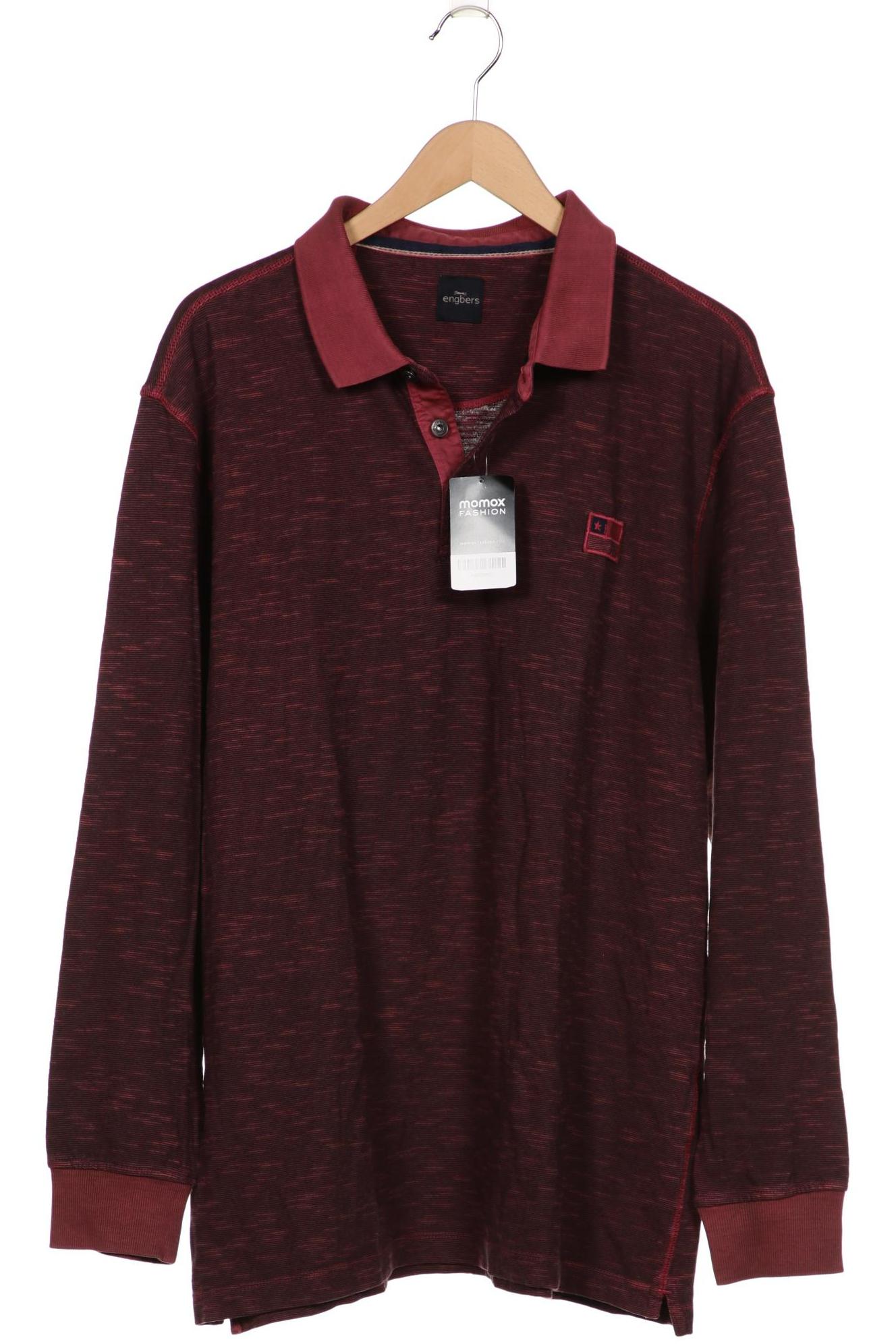 

engbers Herren Poloshirt, bordeaux, Gr. 56