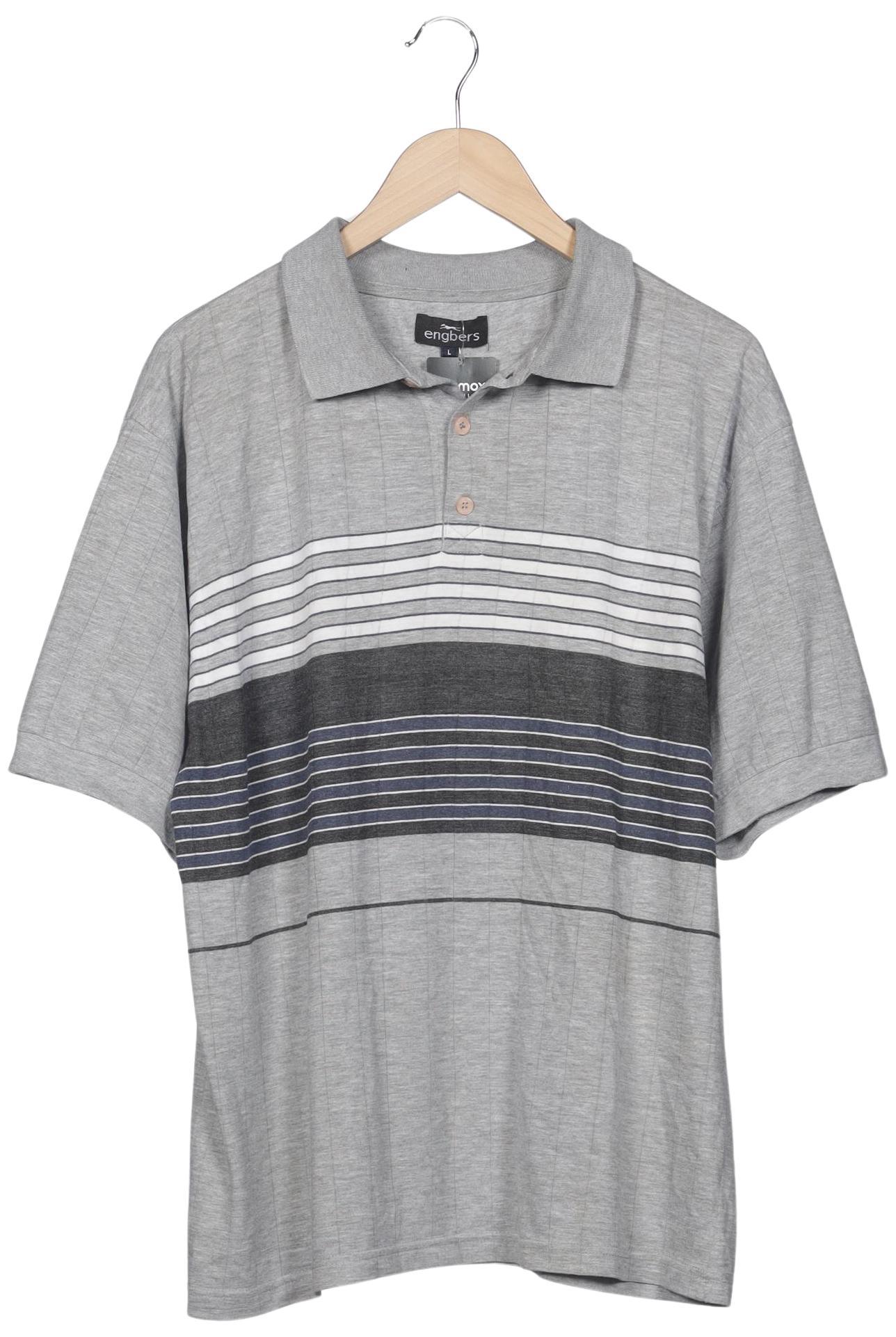 

engbers Herren Poloshirt, grau, Gr. 52