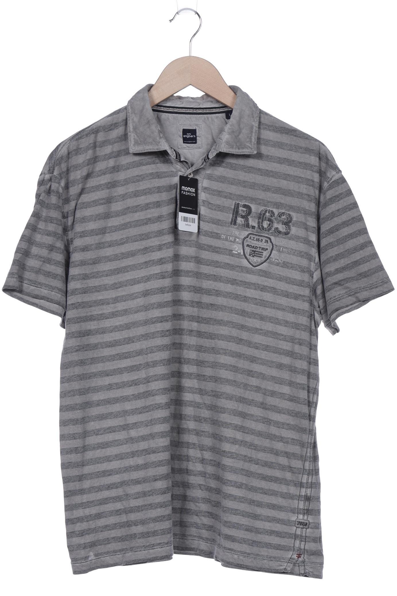 

engbers Herren Poloshirt, grau, Gr. 52