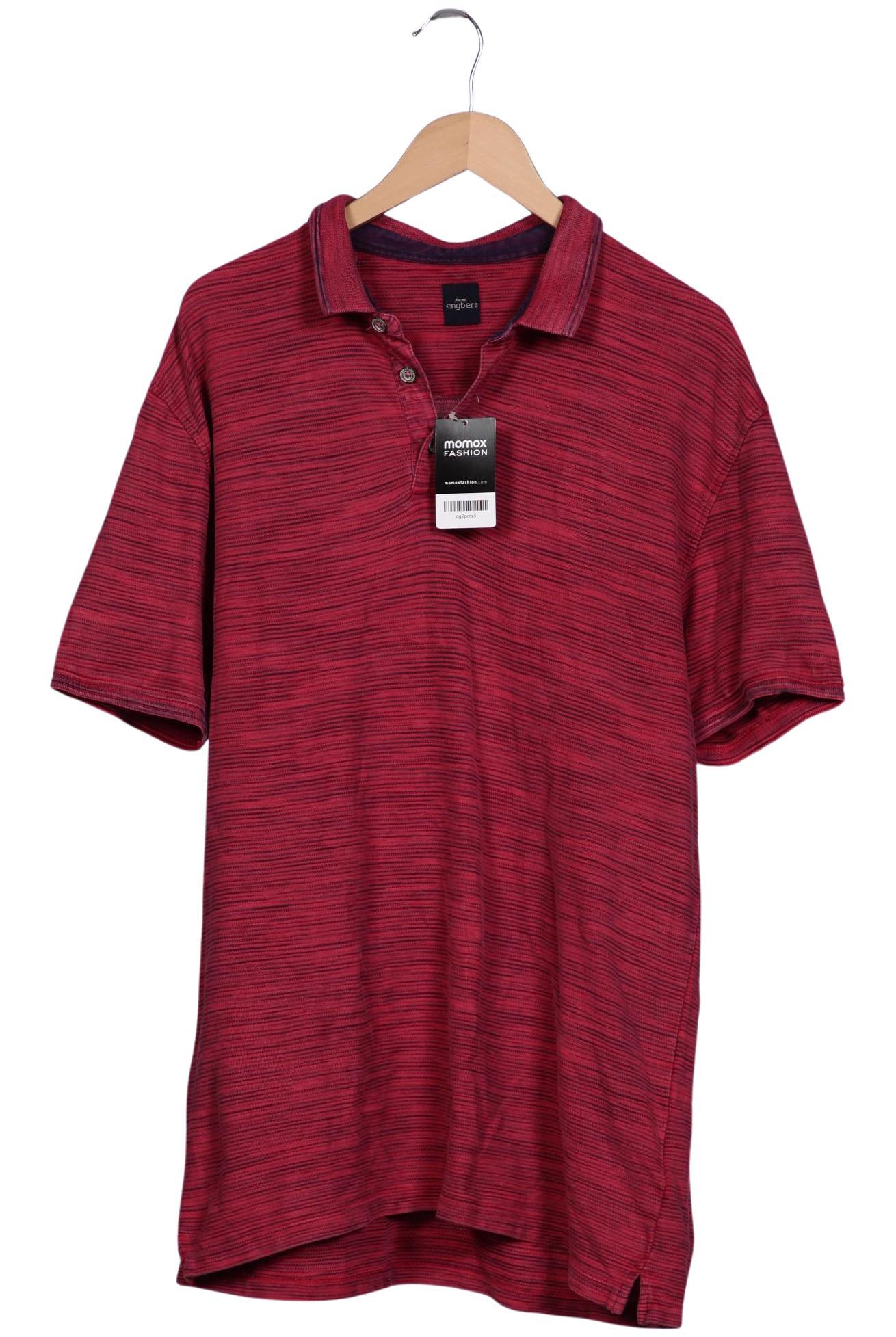 

engbers Herren Poloshirt, pink, Gr. 54
