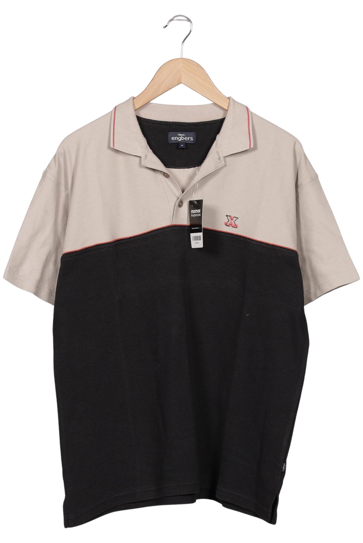

engbers Herren Poloshirt, schwarz, Gr. 48