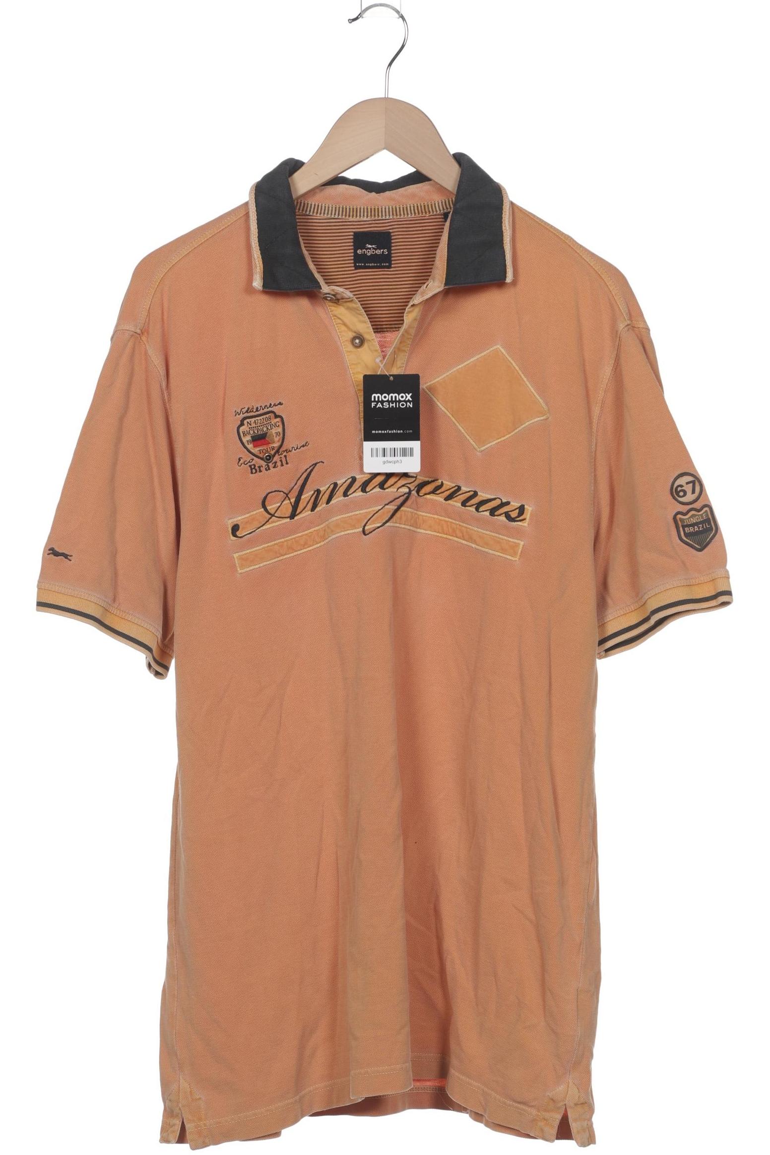 Thumbnail - engbers Herren Poloshirt, orange, Gr. 54