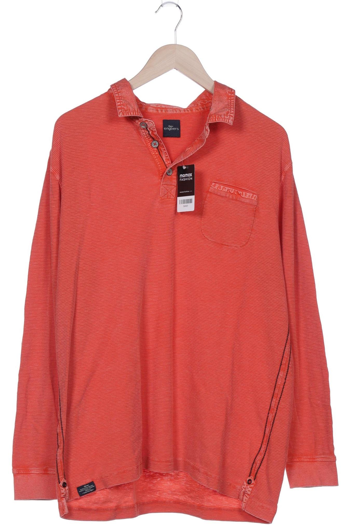 

engbers Herren Poloshirt, orange, Gr. 54