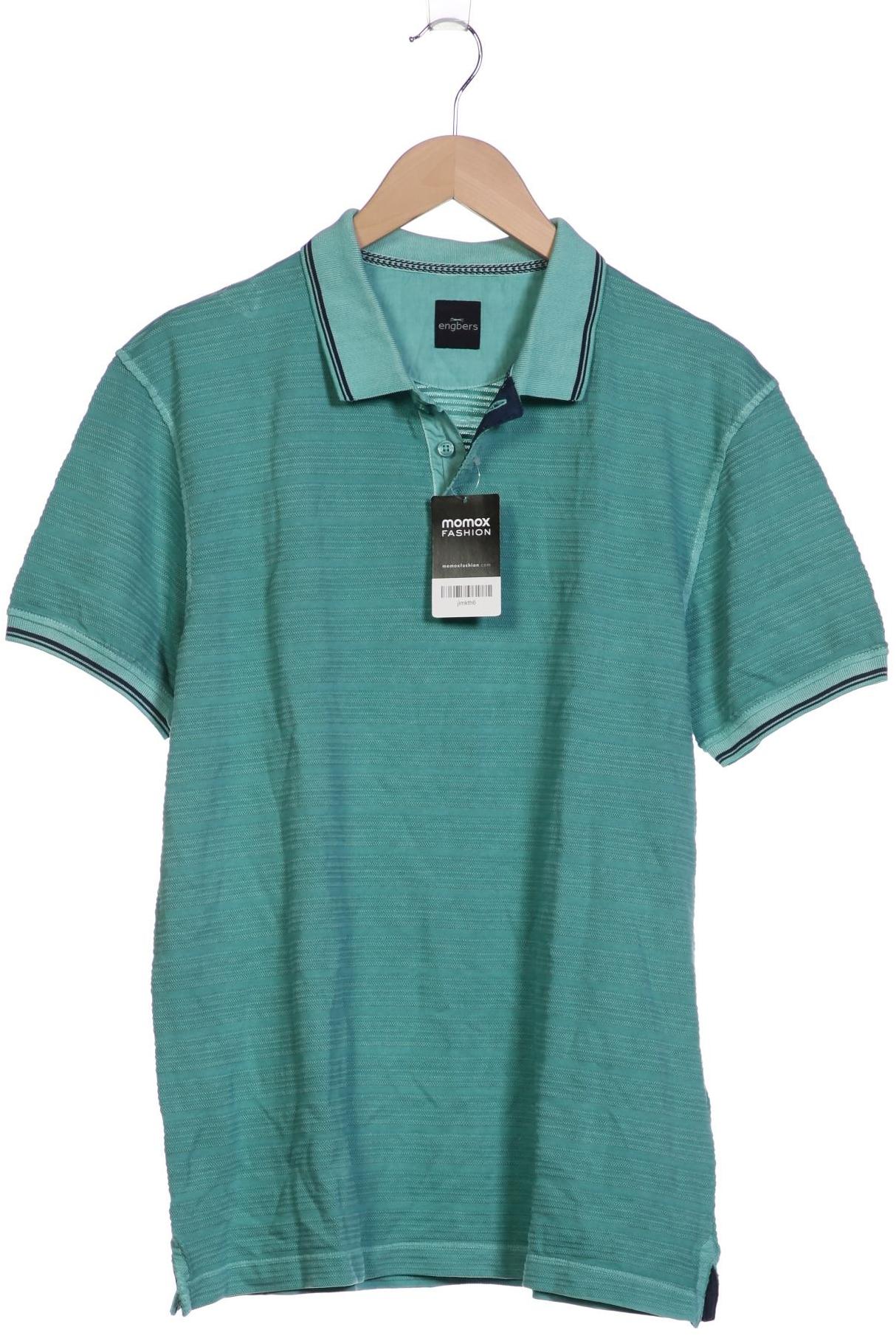 

engbers Herren Poloshirt, türkis, Gr. 48