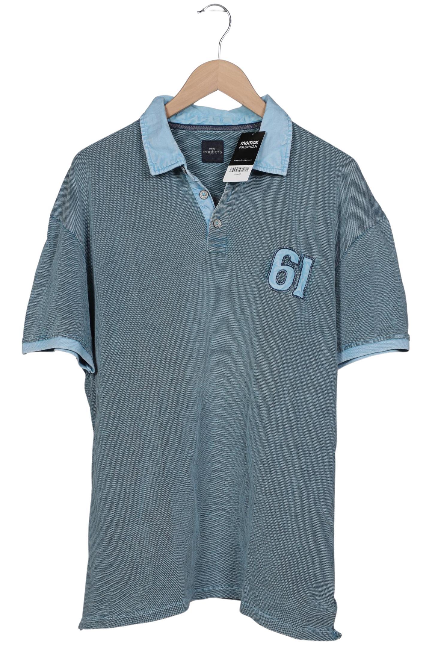 

engbers Herren Poloshirt, hellblau, Gr. 54