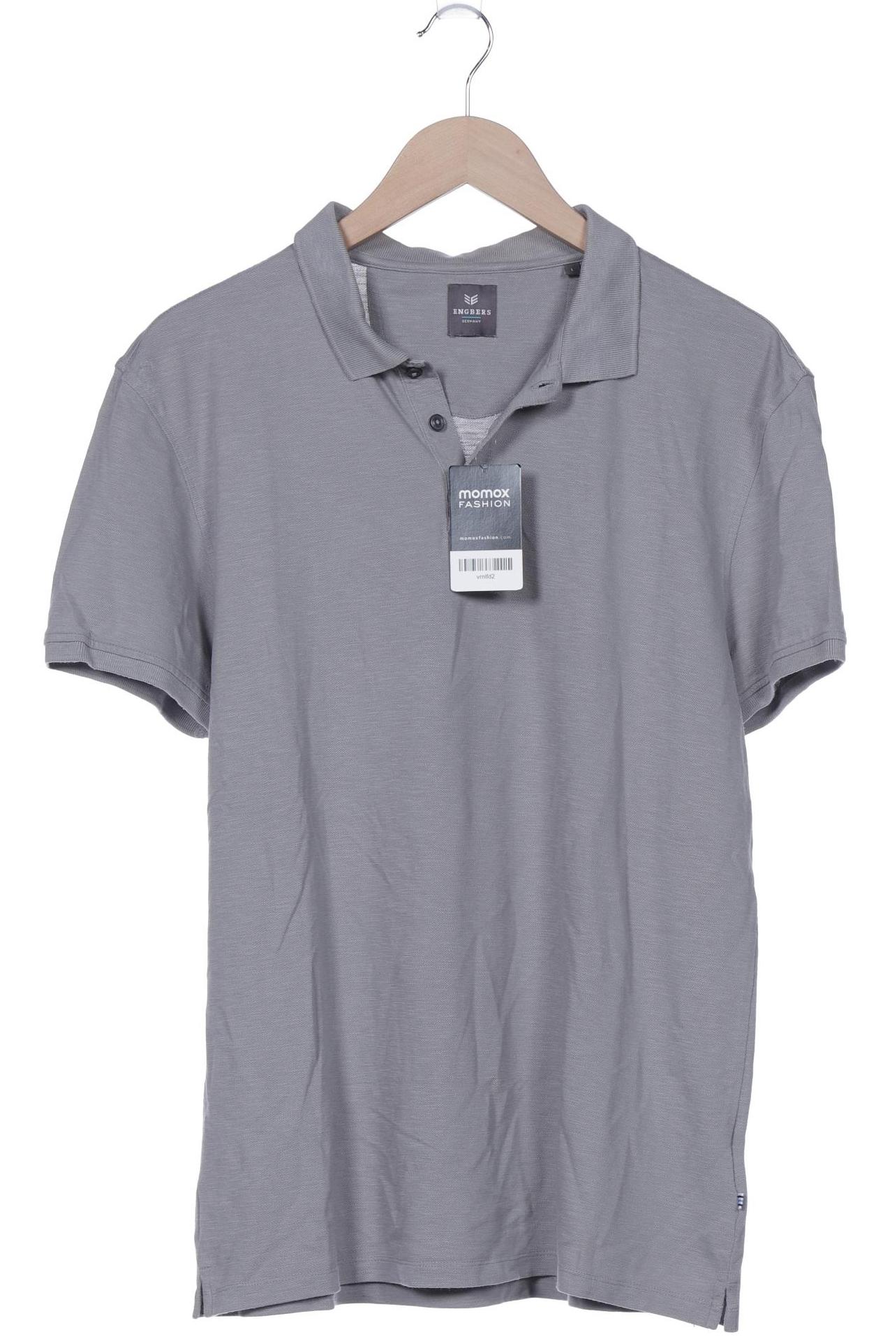 

engbers Herren Poloshirt, grau, Gr. 52