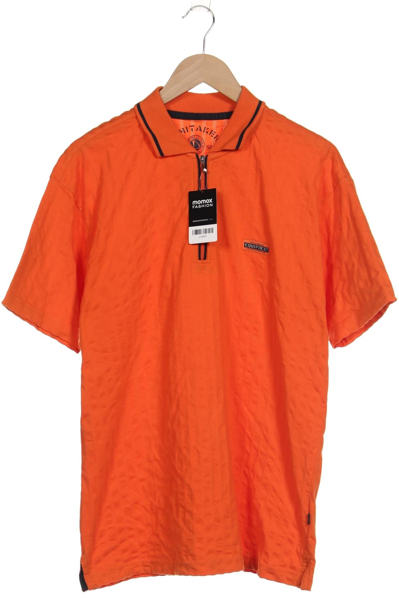 

engbers Herren Poloshirt, orange, Gr. 52