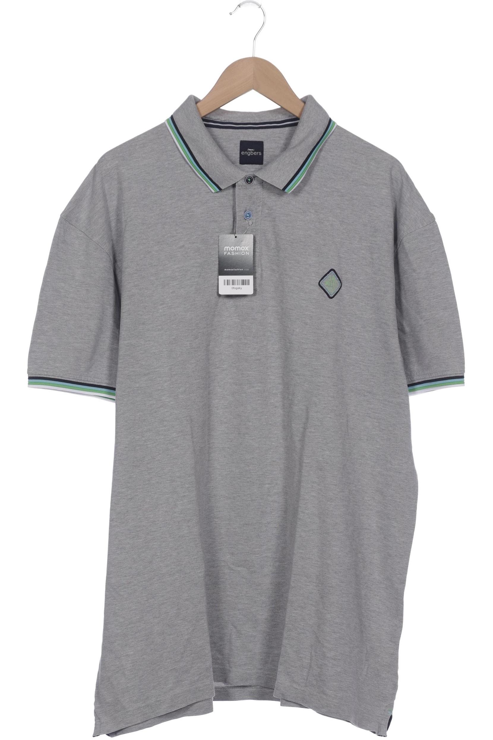 Thumbnail - engbers Herren Poloshirt, grau, Gr. 60