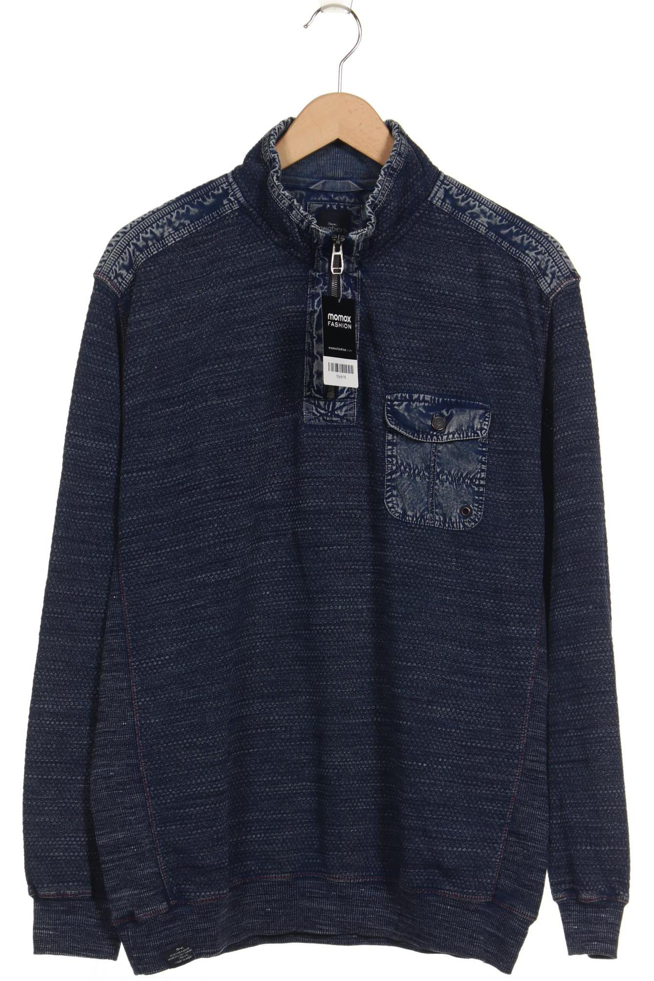 

engbers Herren Pullover, blau, Gr. 54