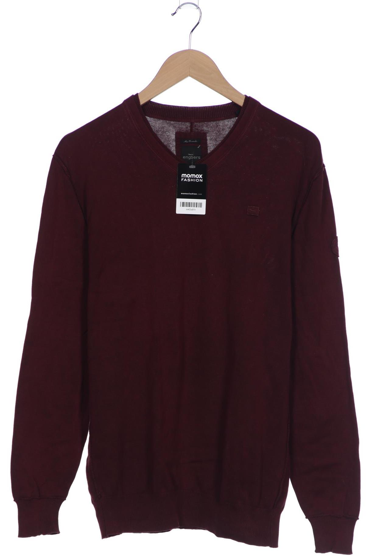 

engbers Herren Pullover, bordeaux, Gr. 48