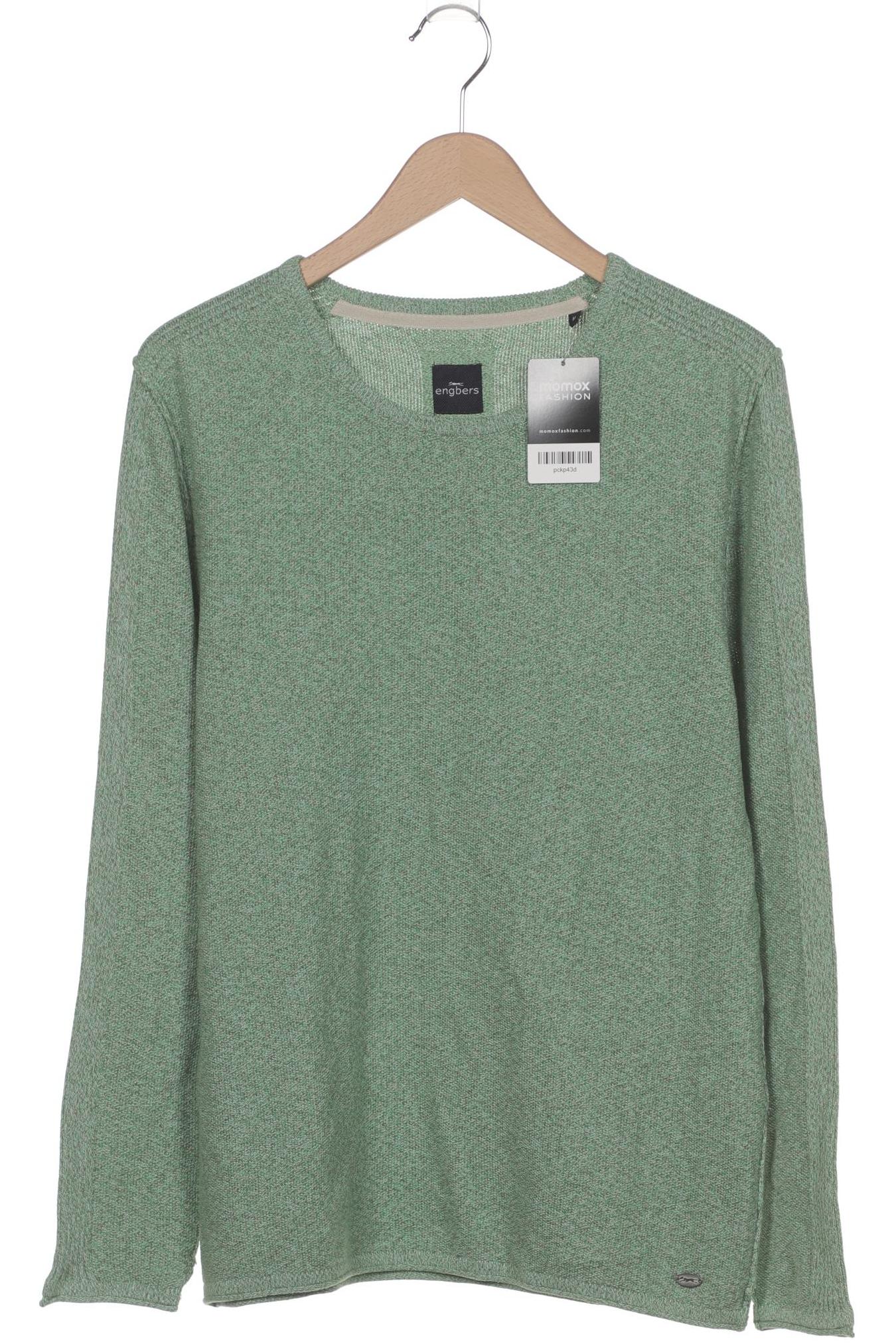 

engbers Herren Pullover, grün, Gr. 48