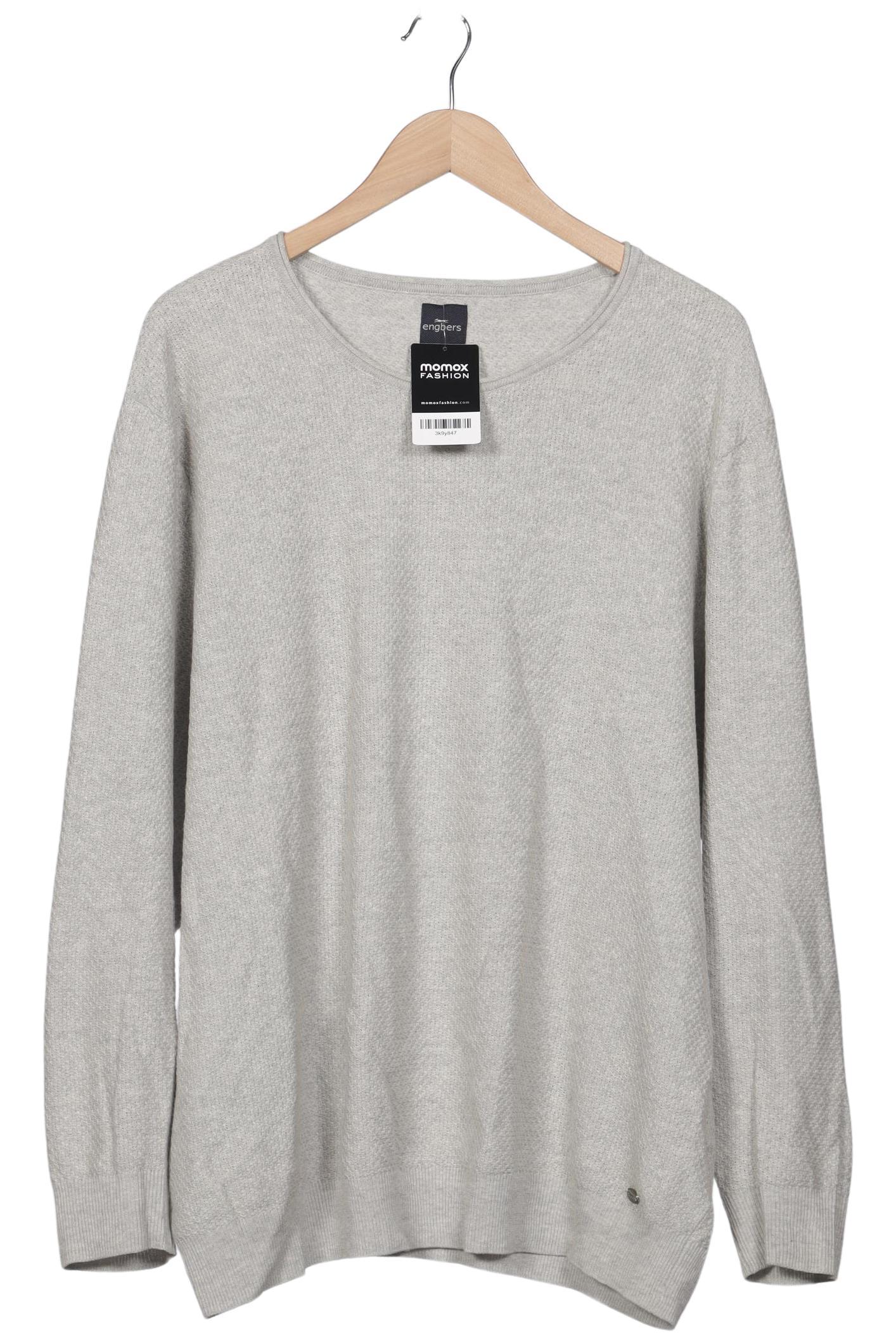 

engbers Herren Pullover, grau, Gr. 58