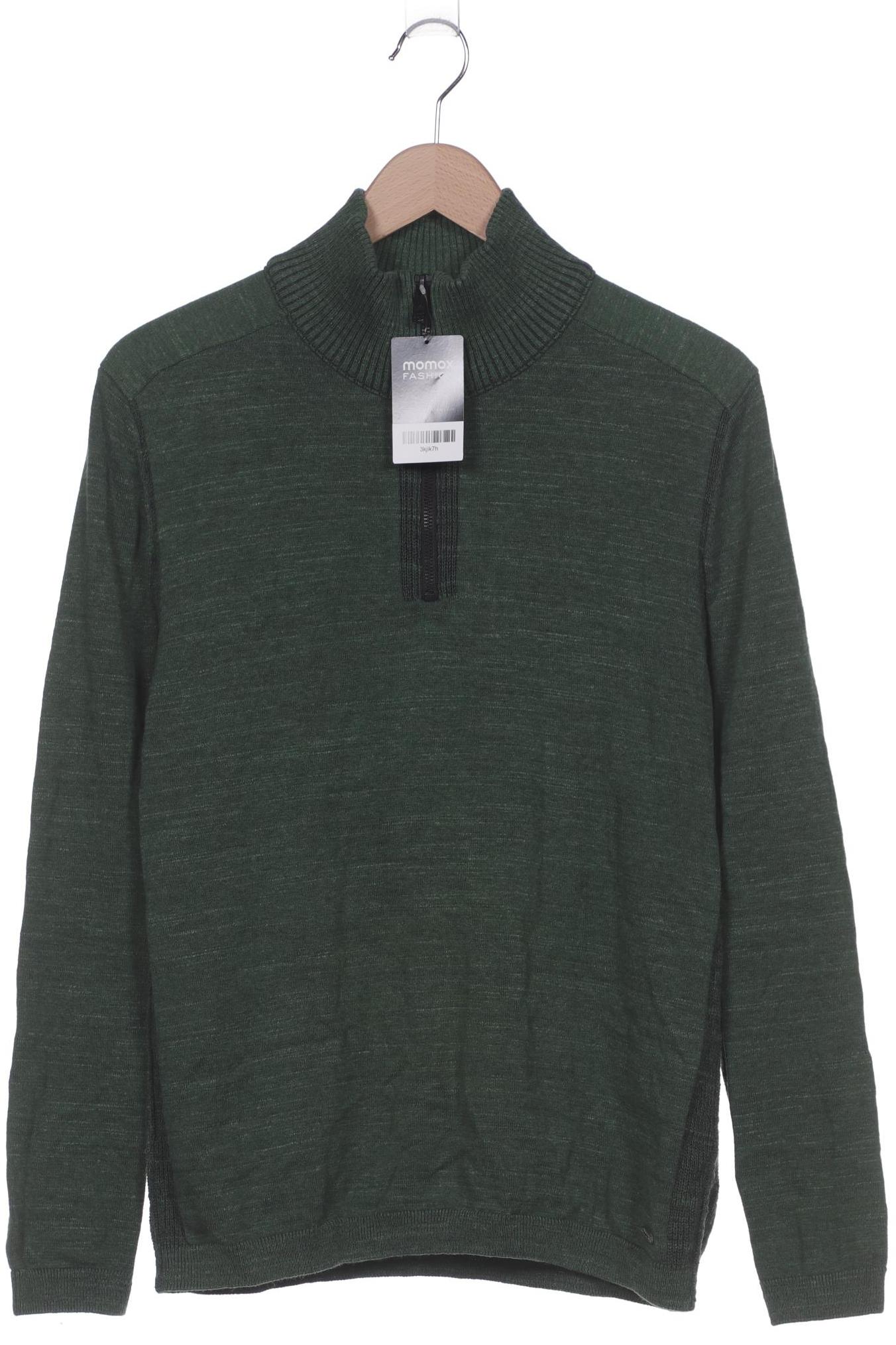 

engbers Herren Pullover, grün, Gr. 48
