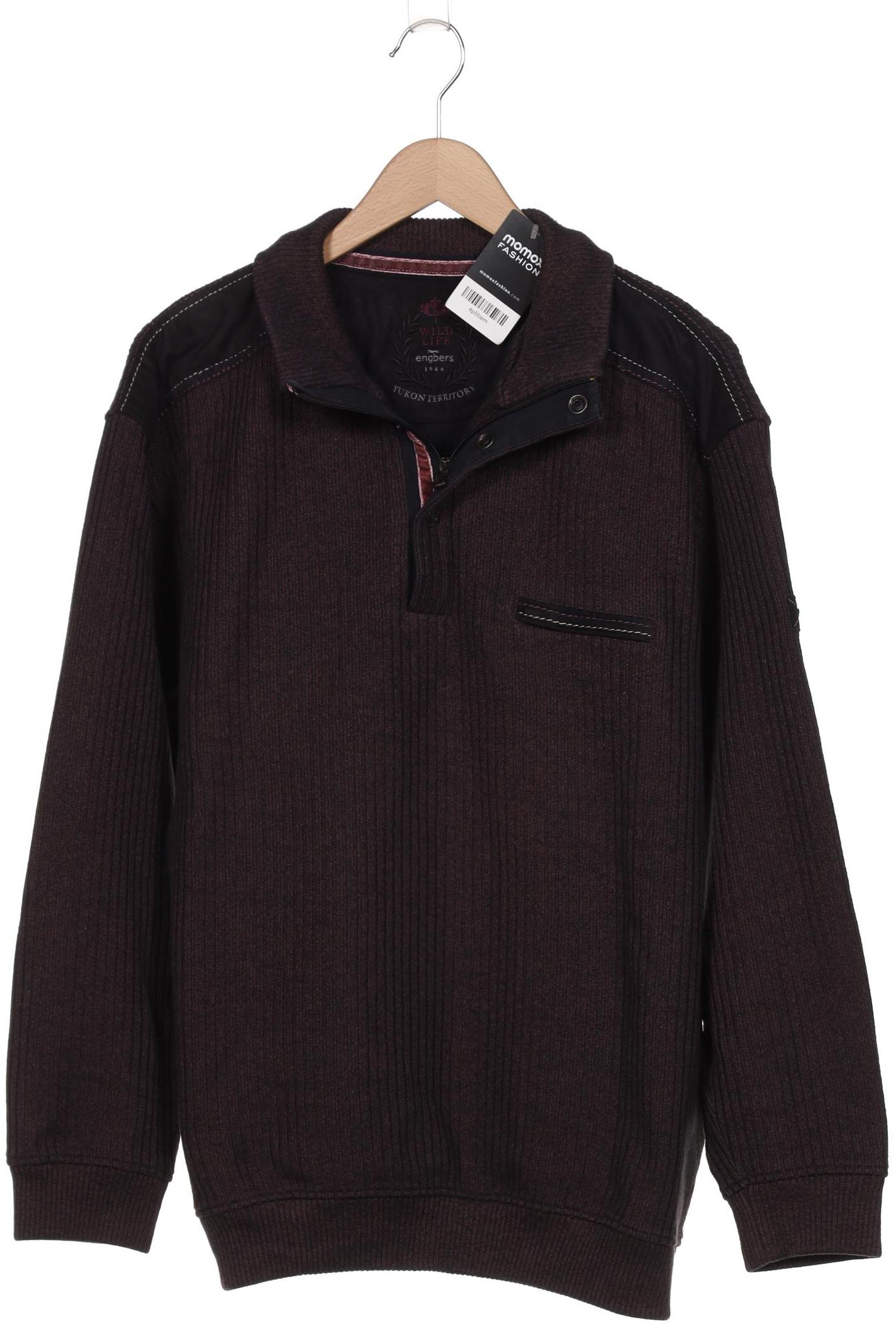 

engbers Herren Pullover, flieder, Gr. 56