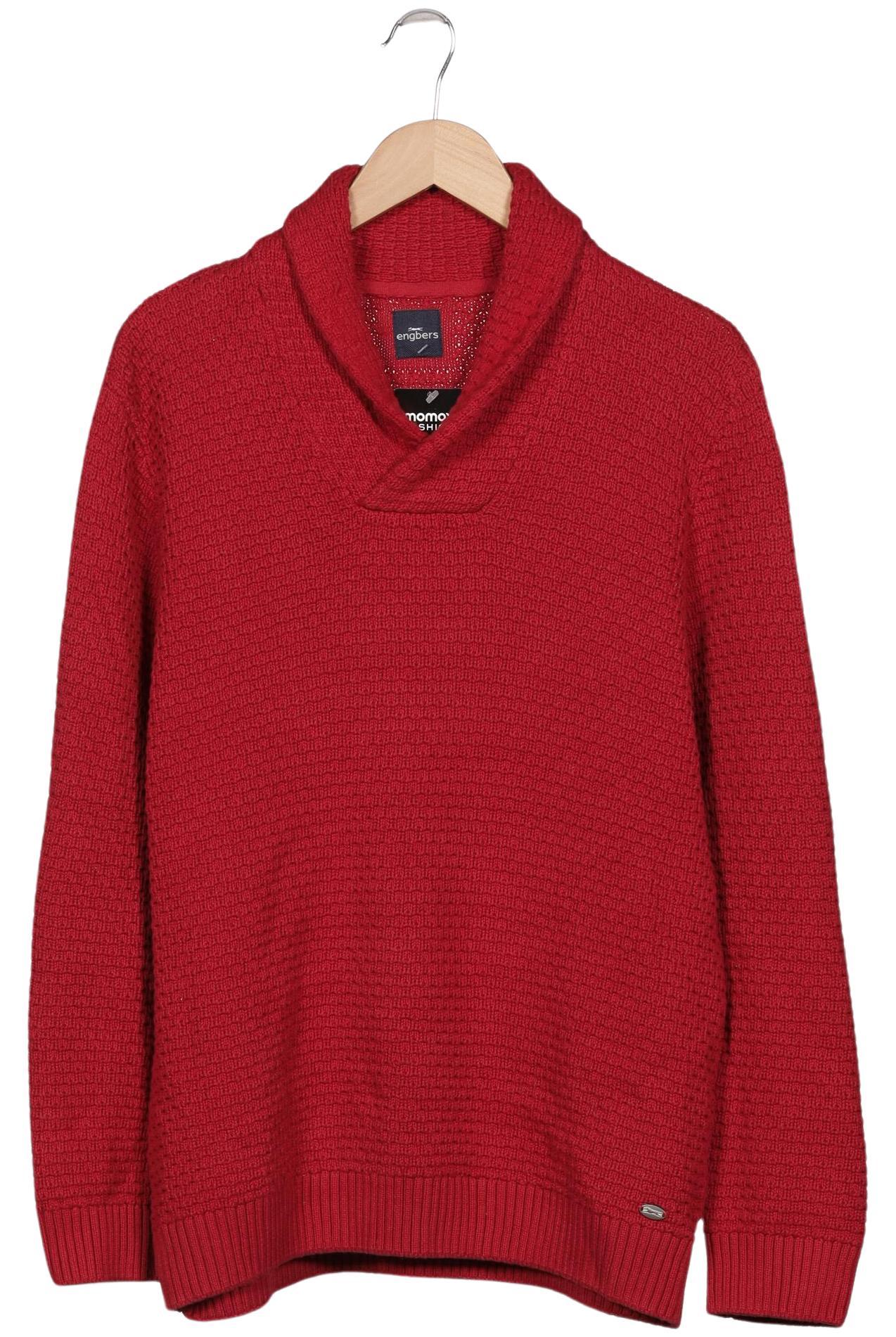 

engbers Herren Pullover, rot, Gr. 54