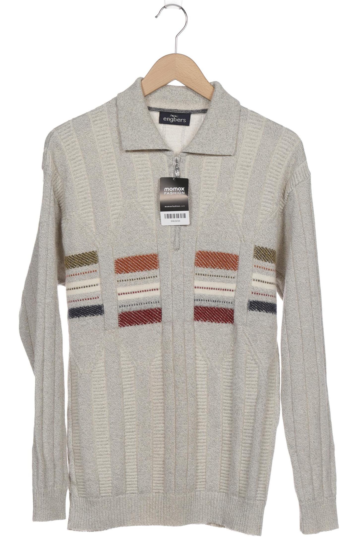 

engbers Herren Pullover, beige, Gr. 52