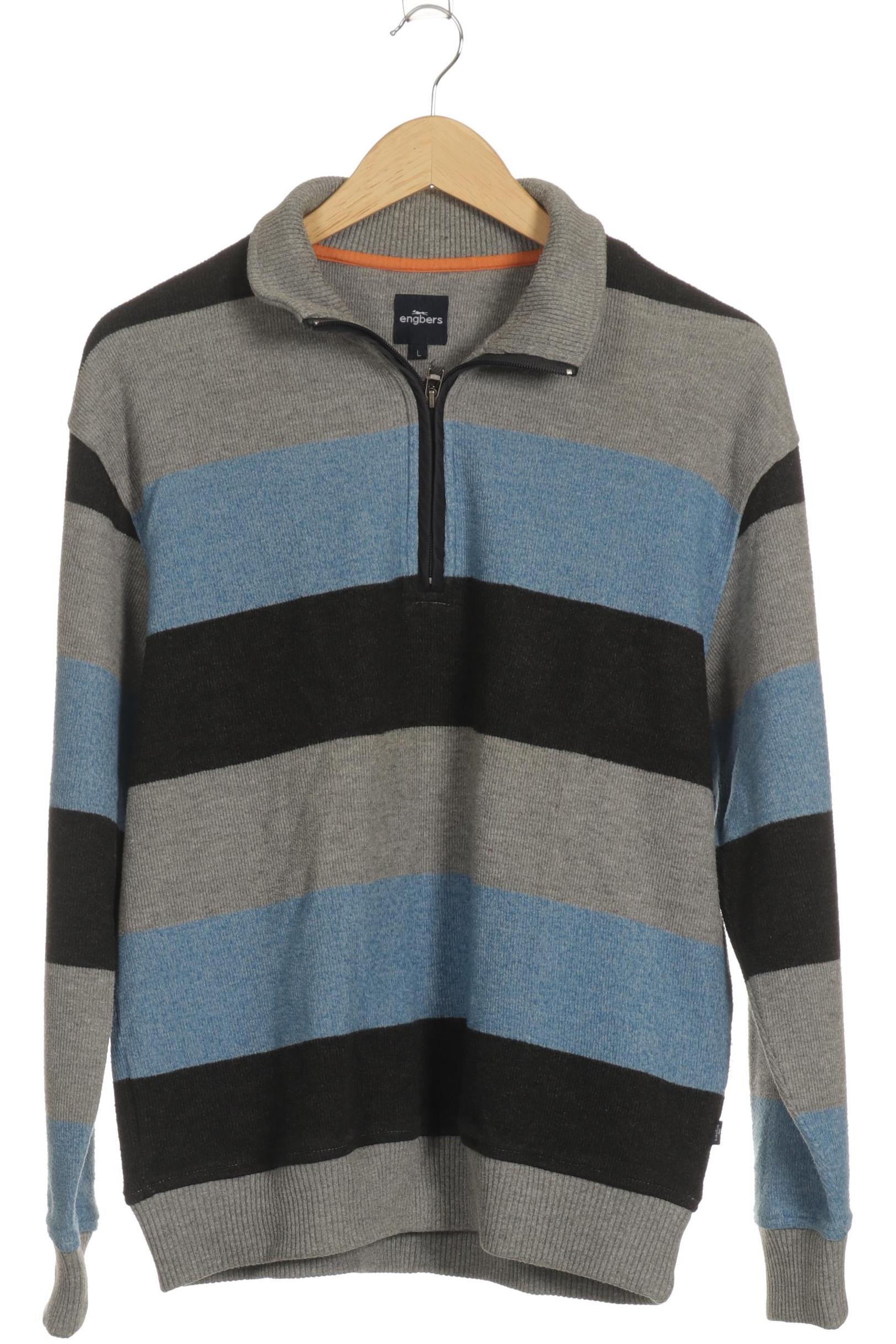 

engbers Herren Pullover, grau, Gr. 52