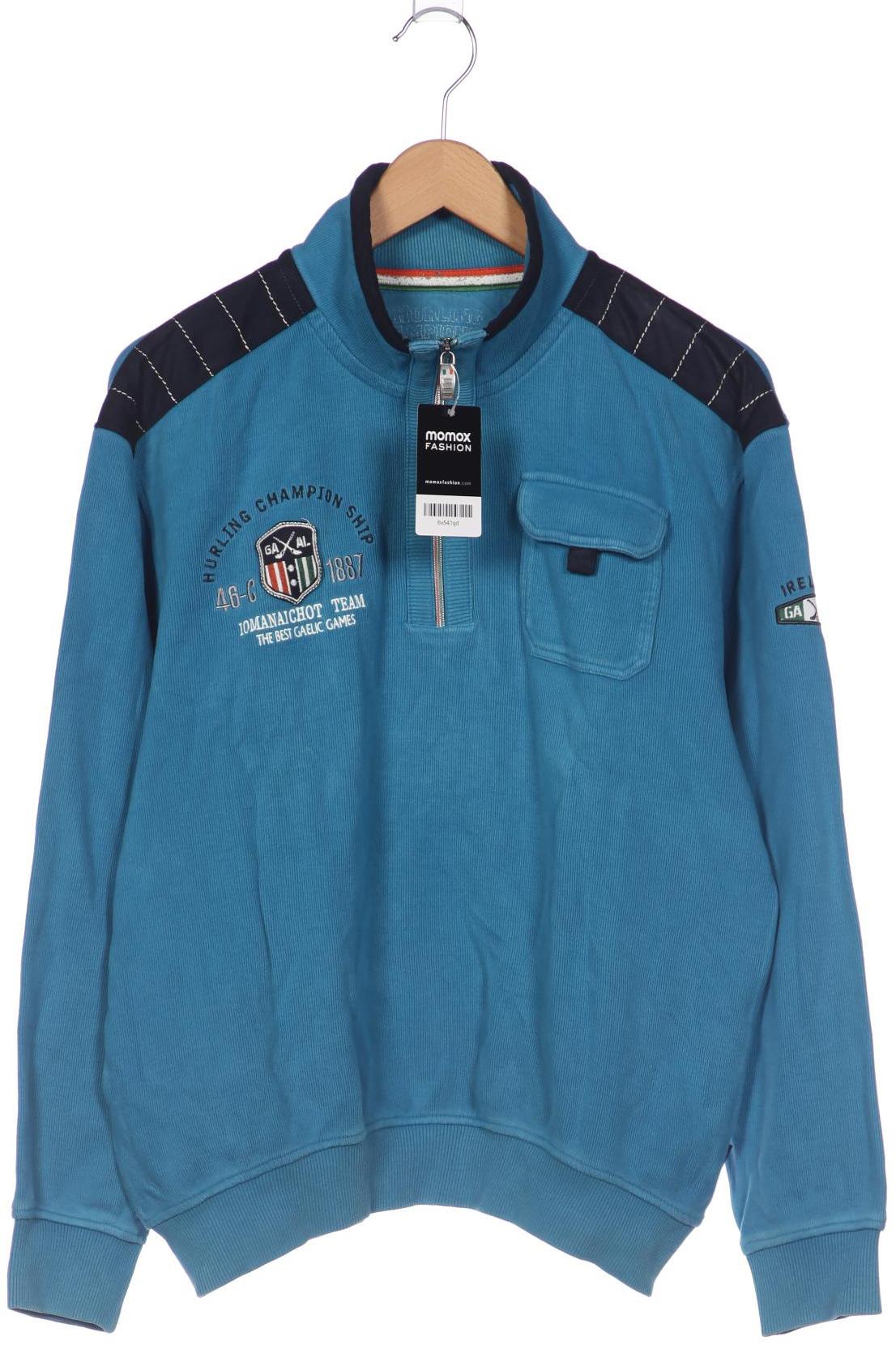 

engbers Herren Pullover, blau, Gr. 48