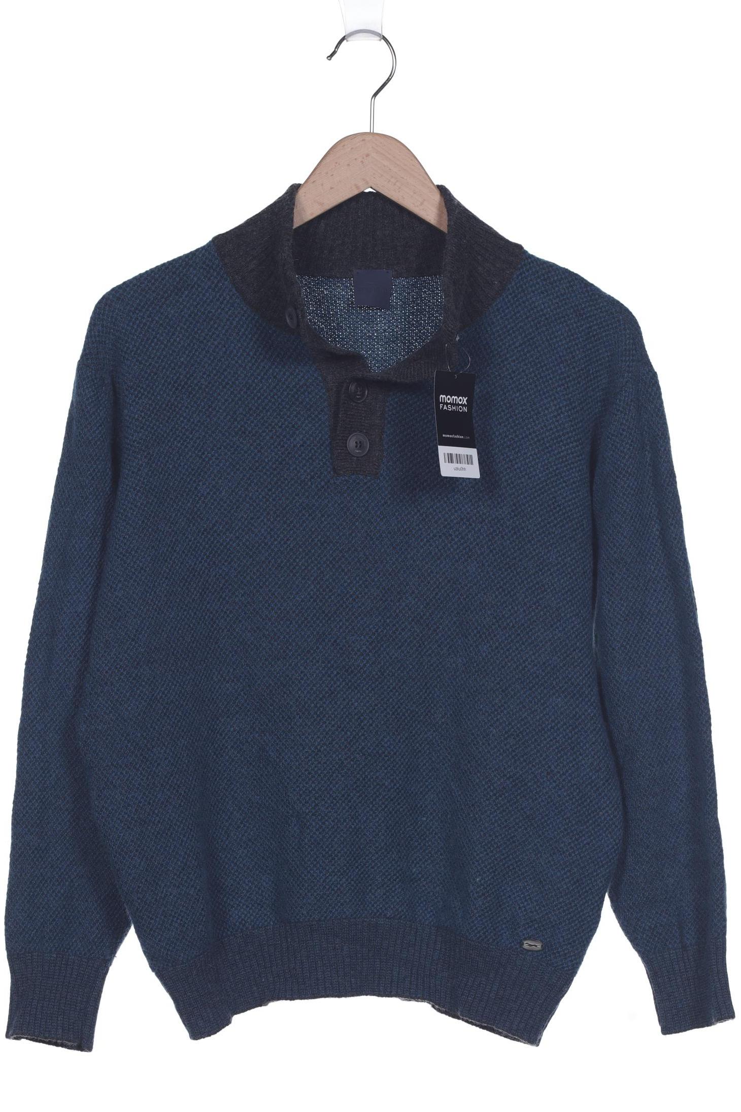 

engbers Herren Pullover, blau, Gr. 48