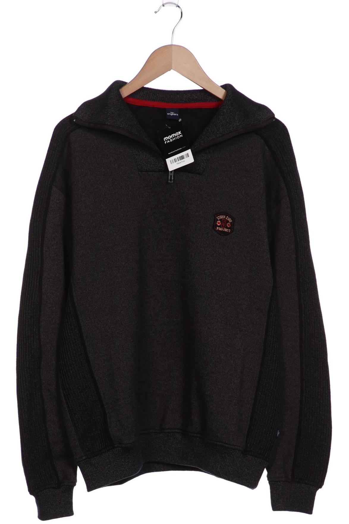 

engbers Herren Pullover, grau, Gr. 52