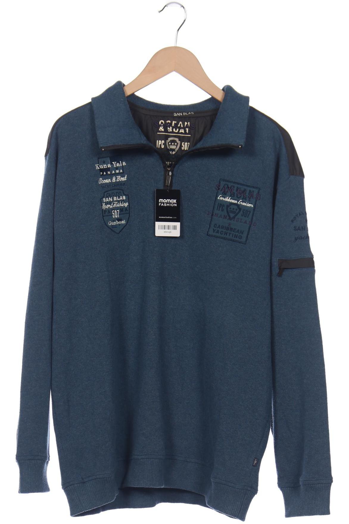 

engbers Herren Pullover, türkis