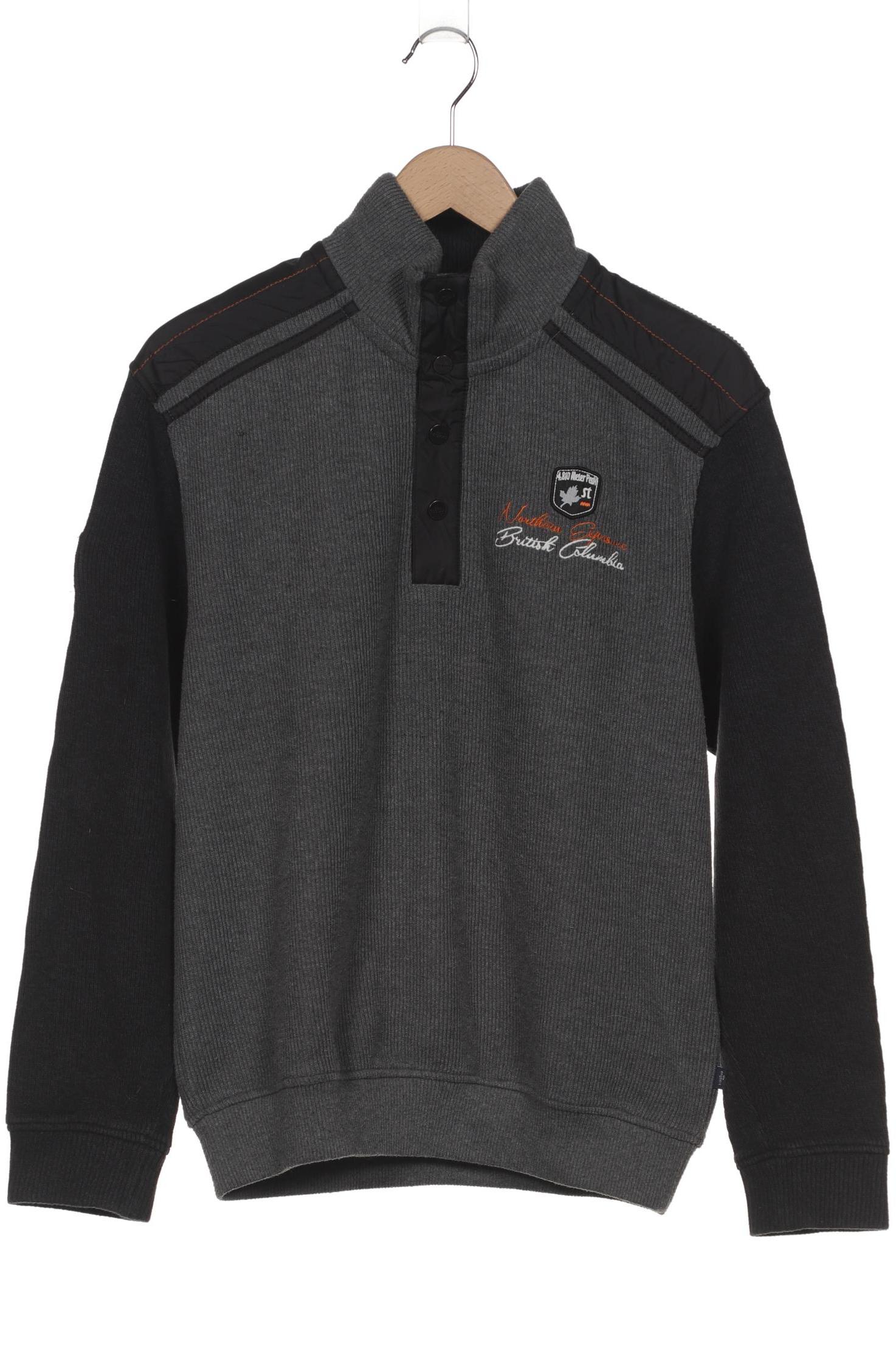 

engbers Herren Pullover, grau, Gr. 48