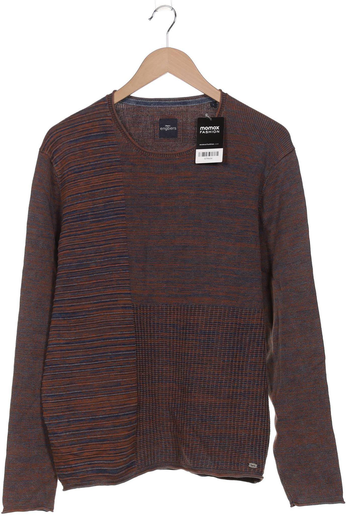 

engbers Herren Pullover, braun, Gr. 52