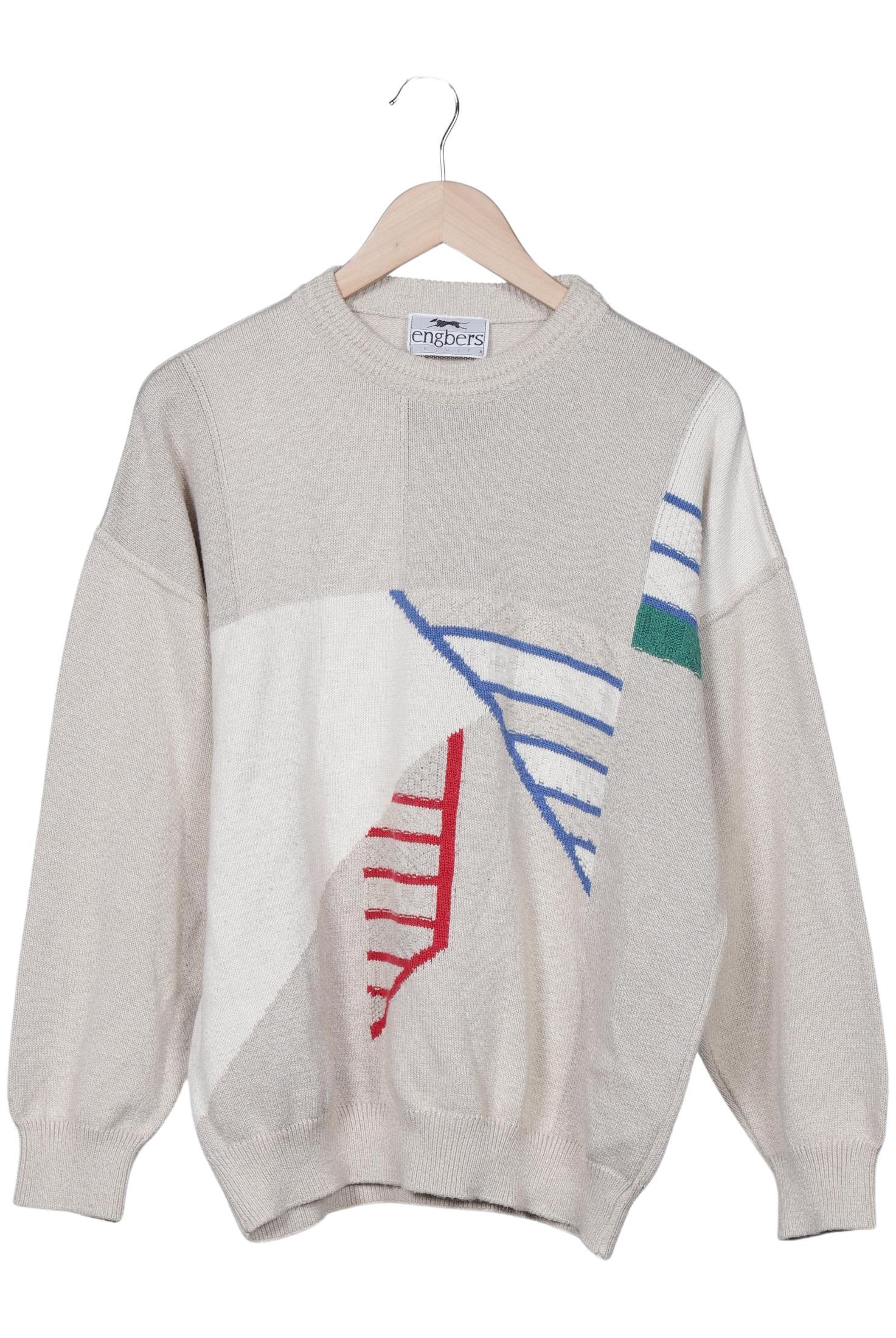 

engbers Herren Pullover, beige, Gr. 52