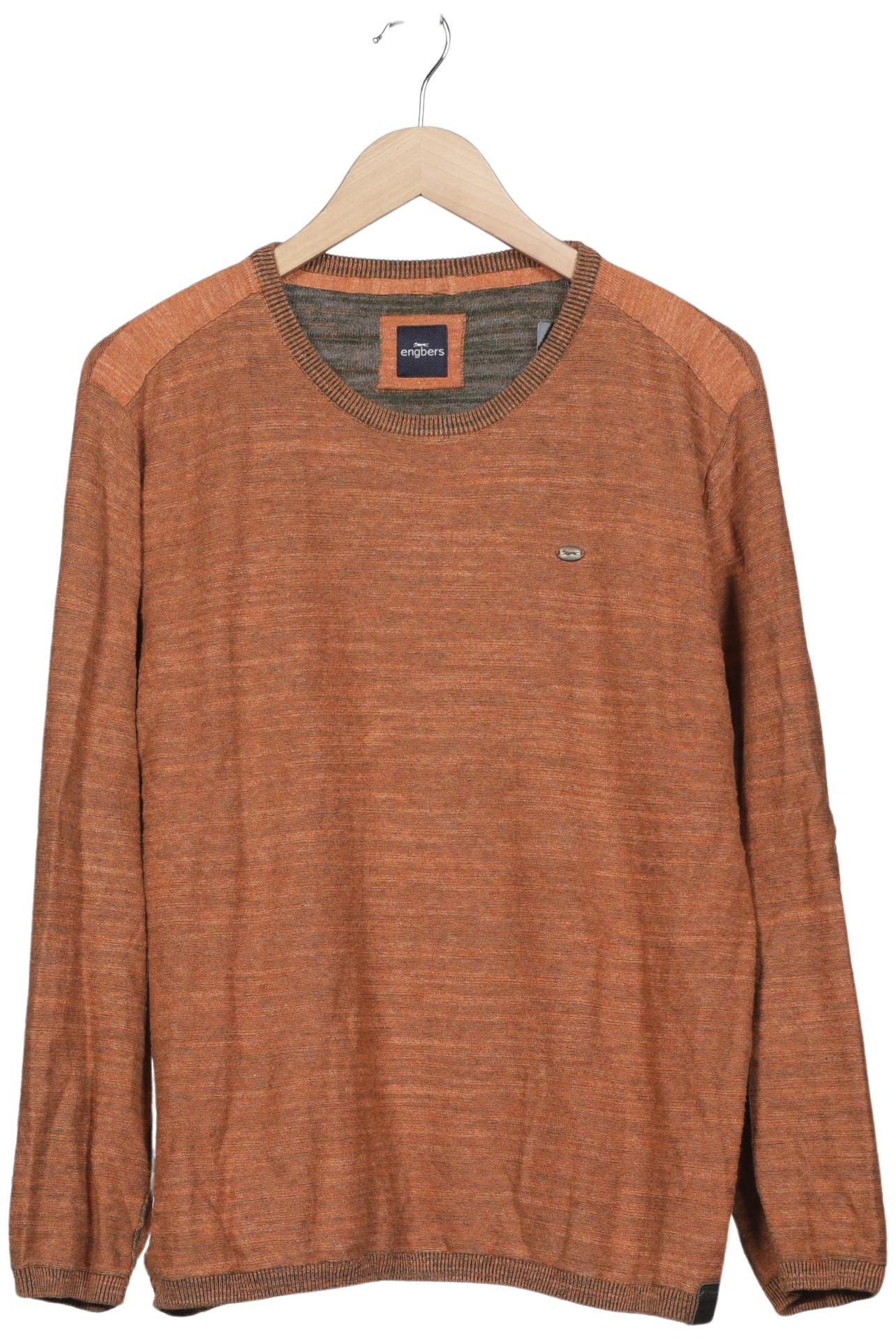 

engbers Herren Pullover, braun, Gr. 52