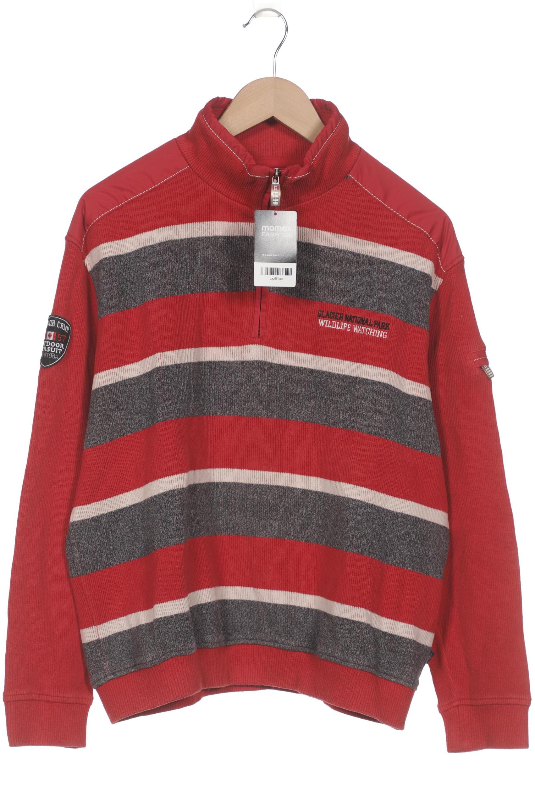 

engbers Herren Pullover, rot, Gr. 52