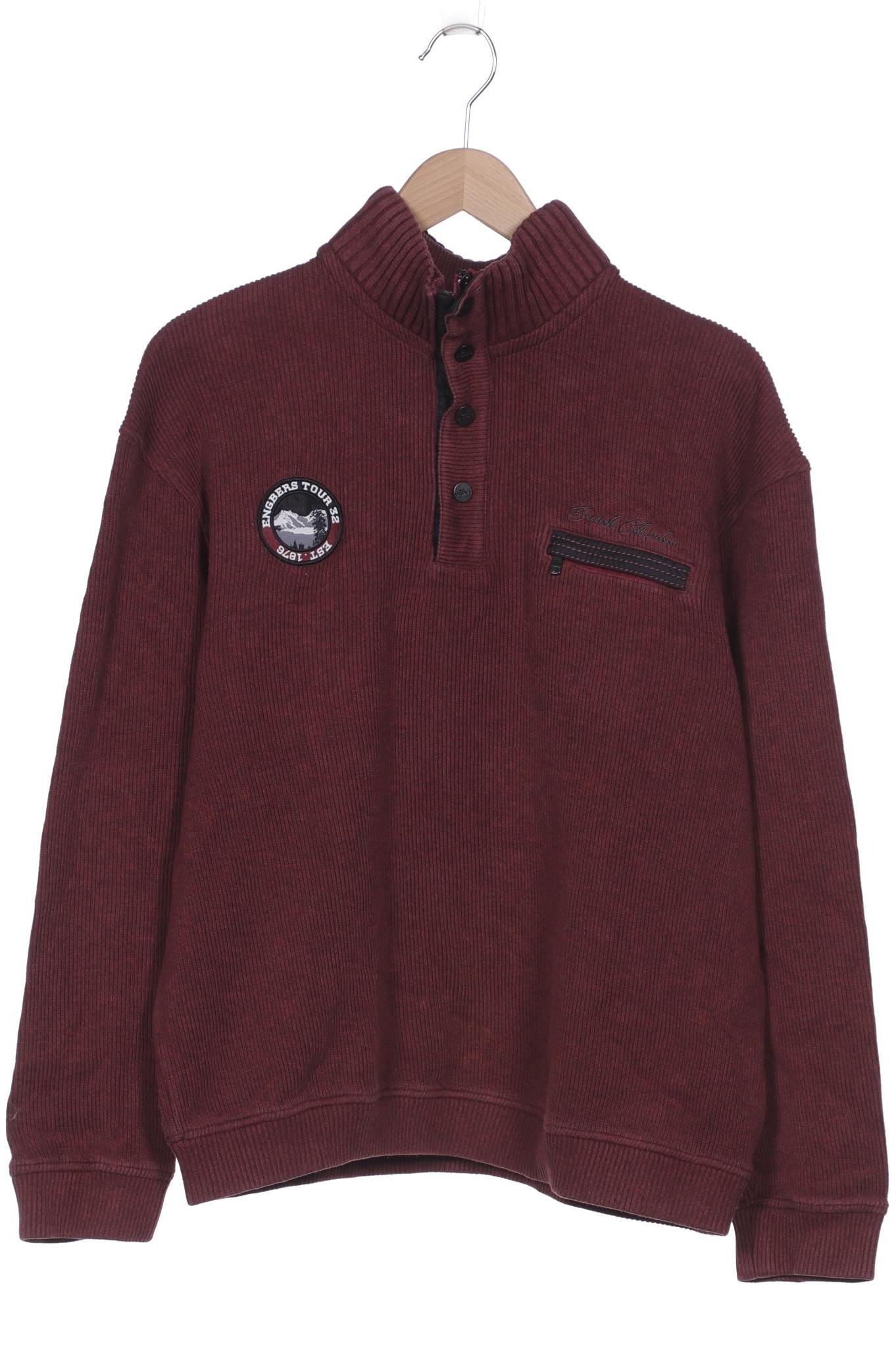 

engbers Herren Pullover, bordeaux, Gr. 54