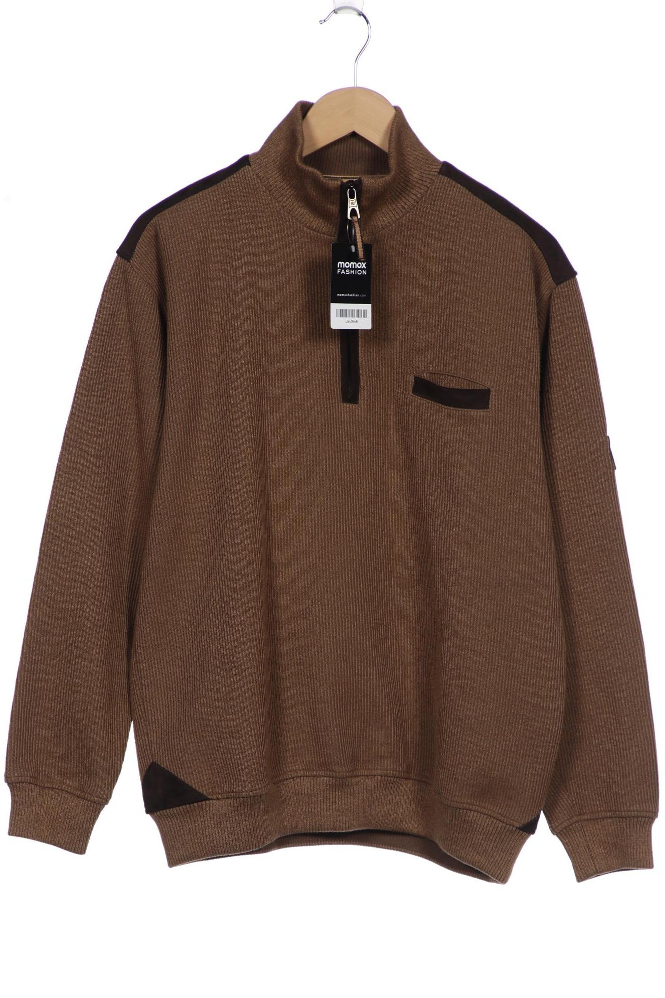 

engbers Herren Pullover, braun, Gr. 52