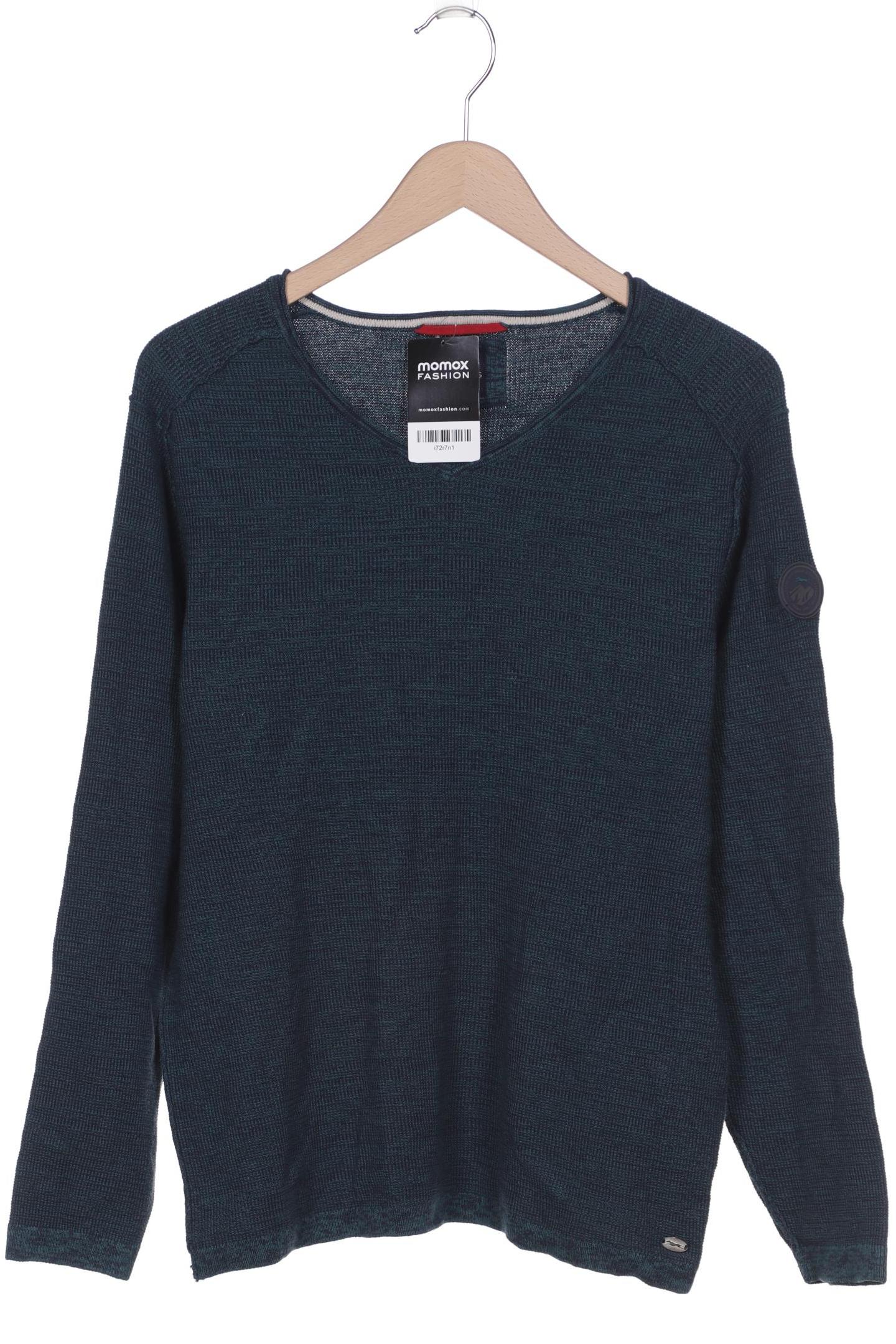 

engbers Herren Pullover, türkis, Gr. 52