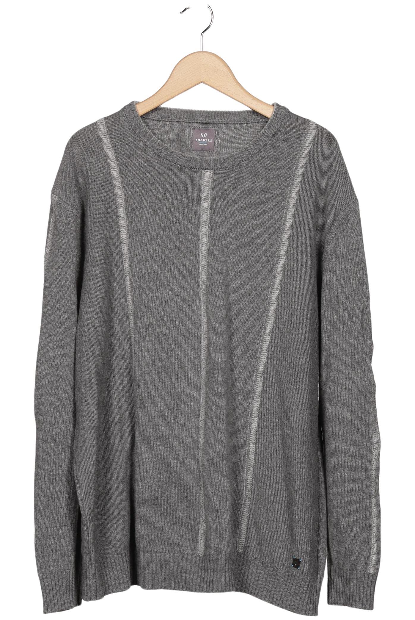 

engbers Herren Pullover, grau, Gr. 60