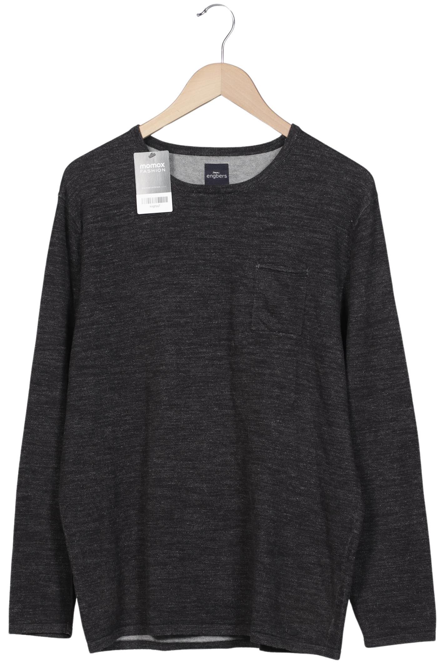 

engbers Herren Pullover, grau, Gr. 52