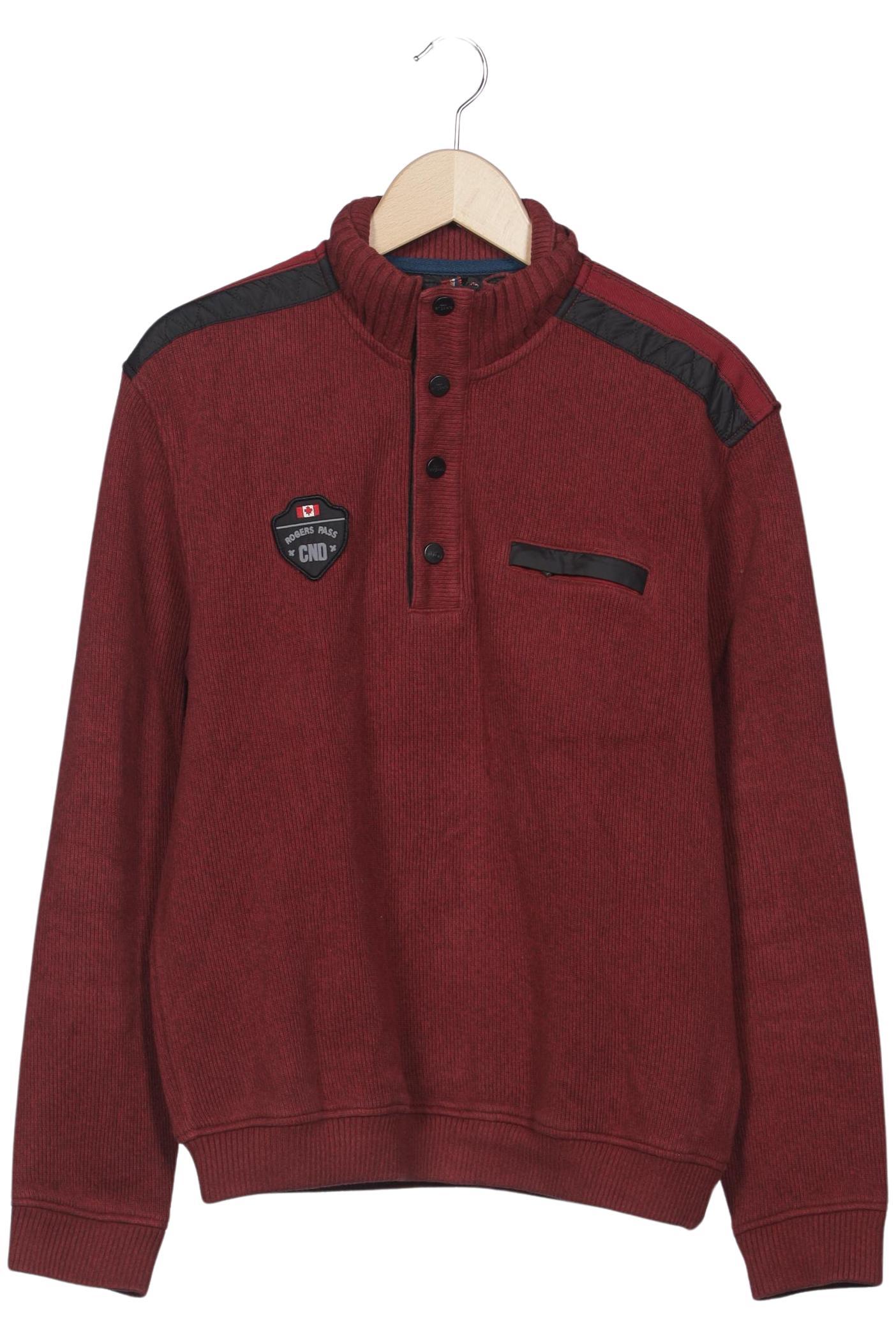 

engbers Herren Pullover, rot, Gr. 48