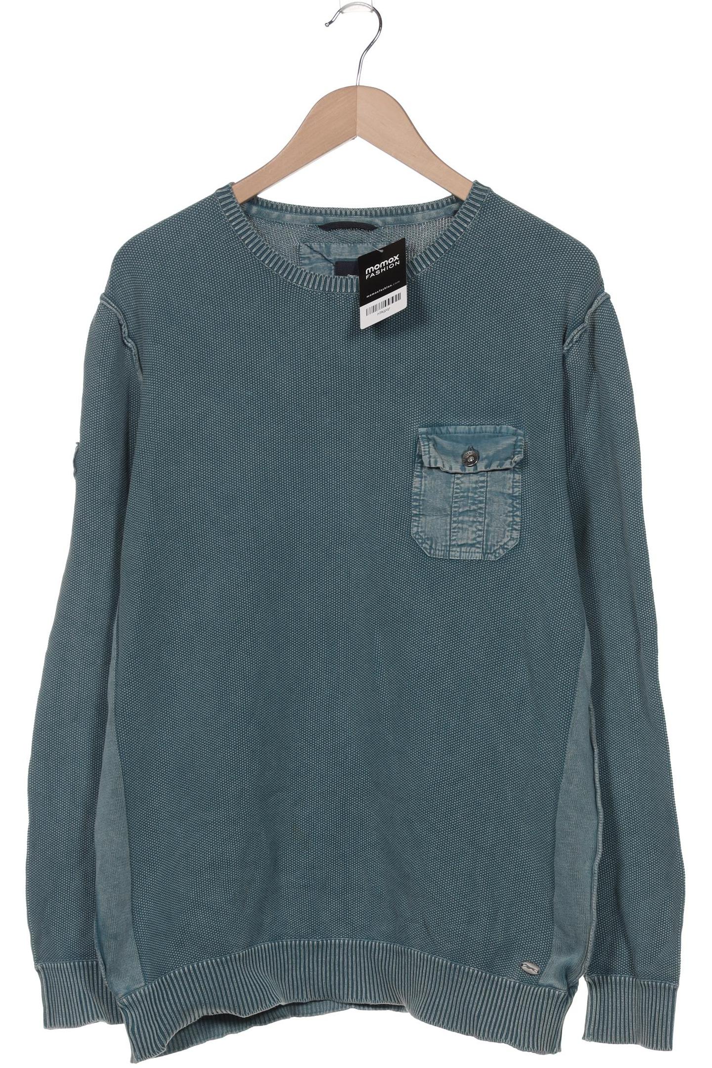 

engbers Herren Pullover, türkis, Gr. 52