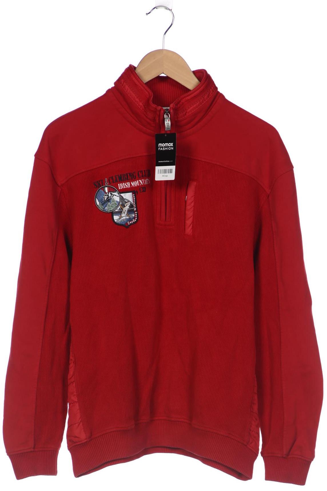 

engbers Herren Pullover, rot, Gr. 52