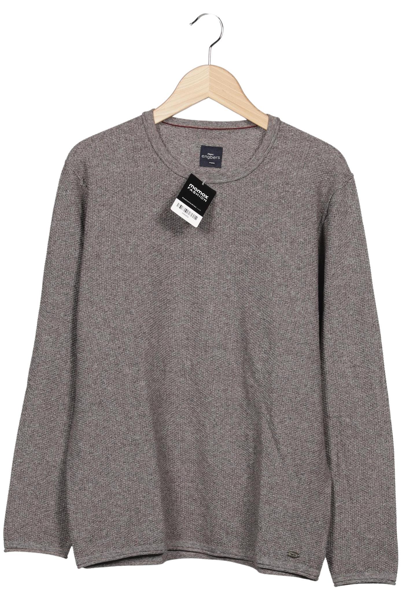 

engbers Herren Pullover, grau, Gr. 52
