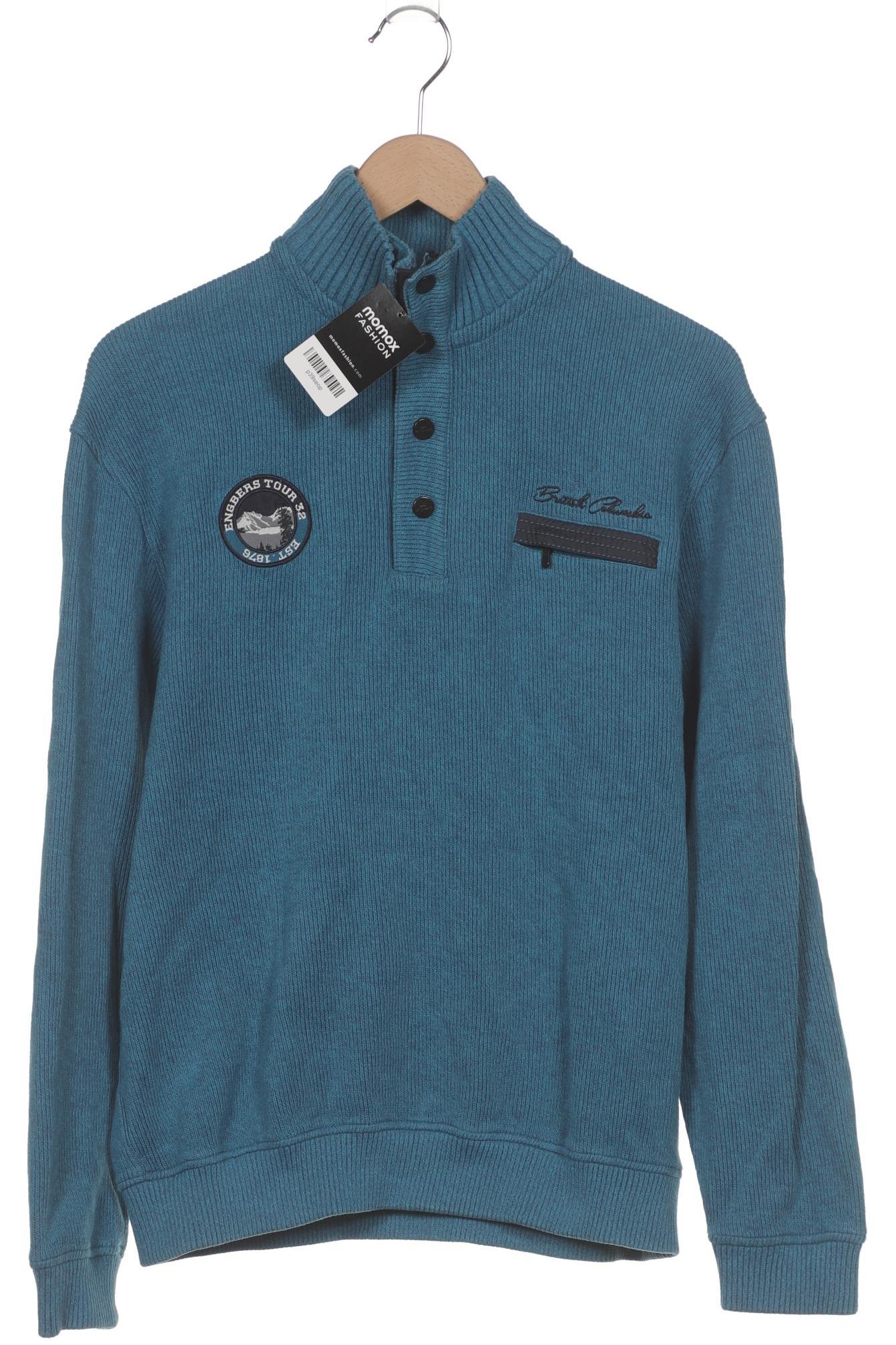 

engbers Herren Pullover, blau, Gr. 52