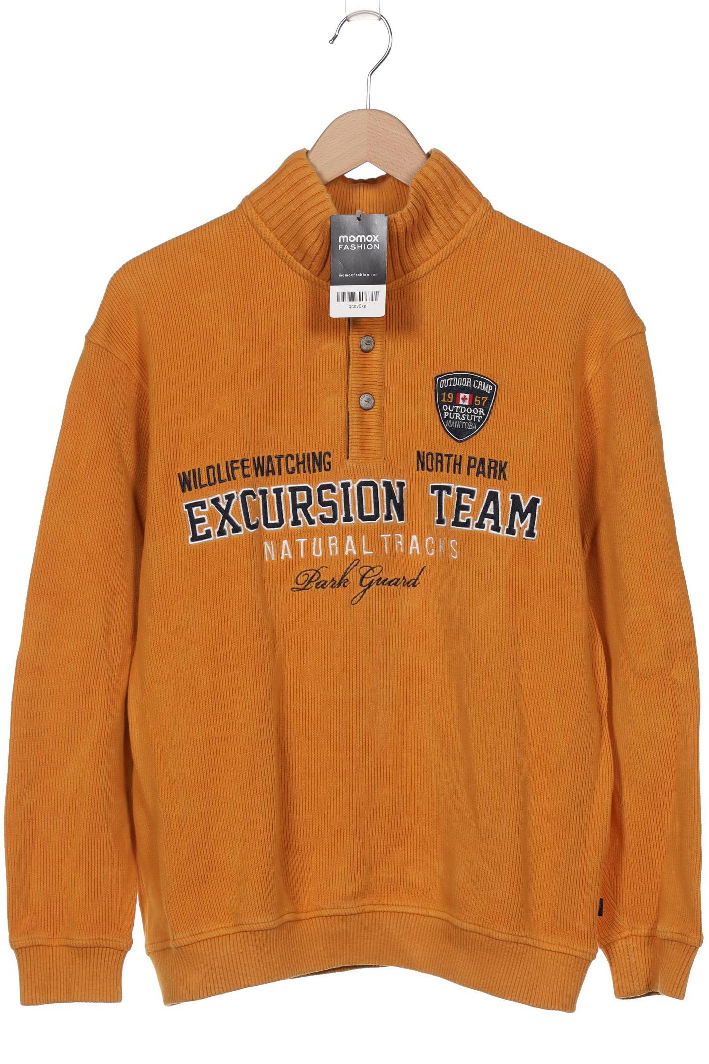 

engbers Herren Pullover, orange, Gr. 48