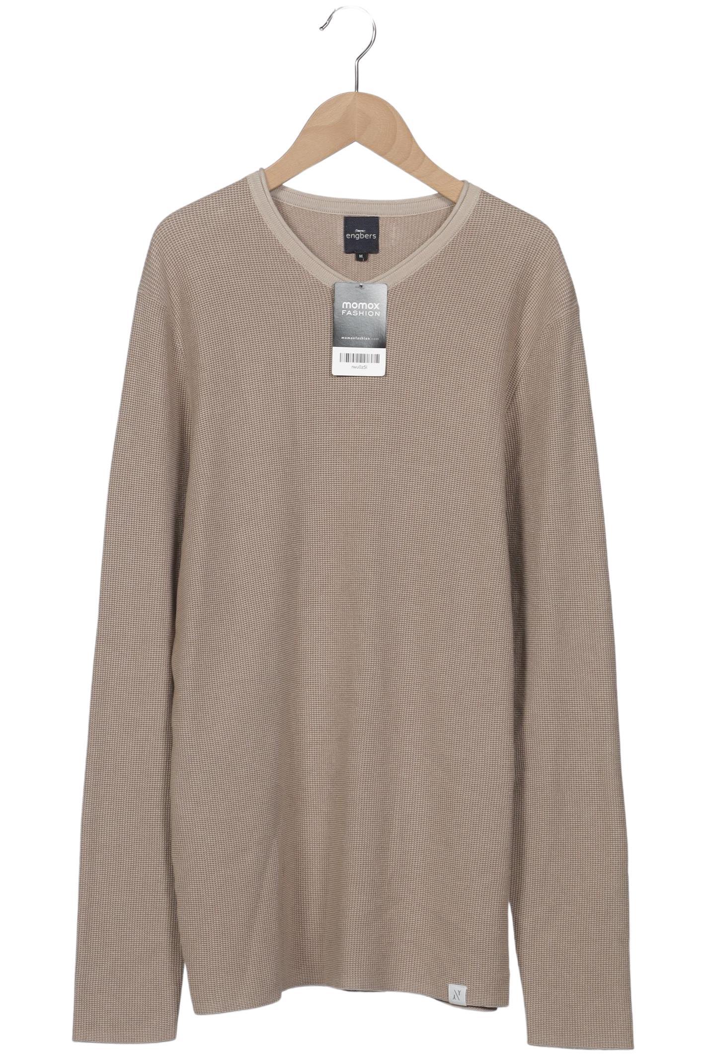 

engbers Herren Pullover, beige, Gr. 48