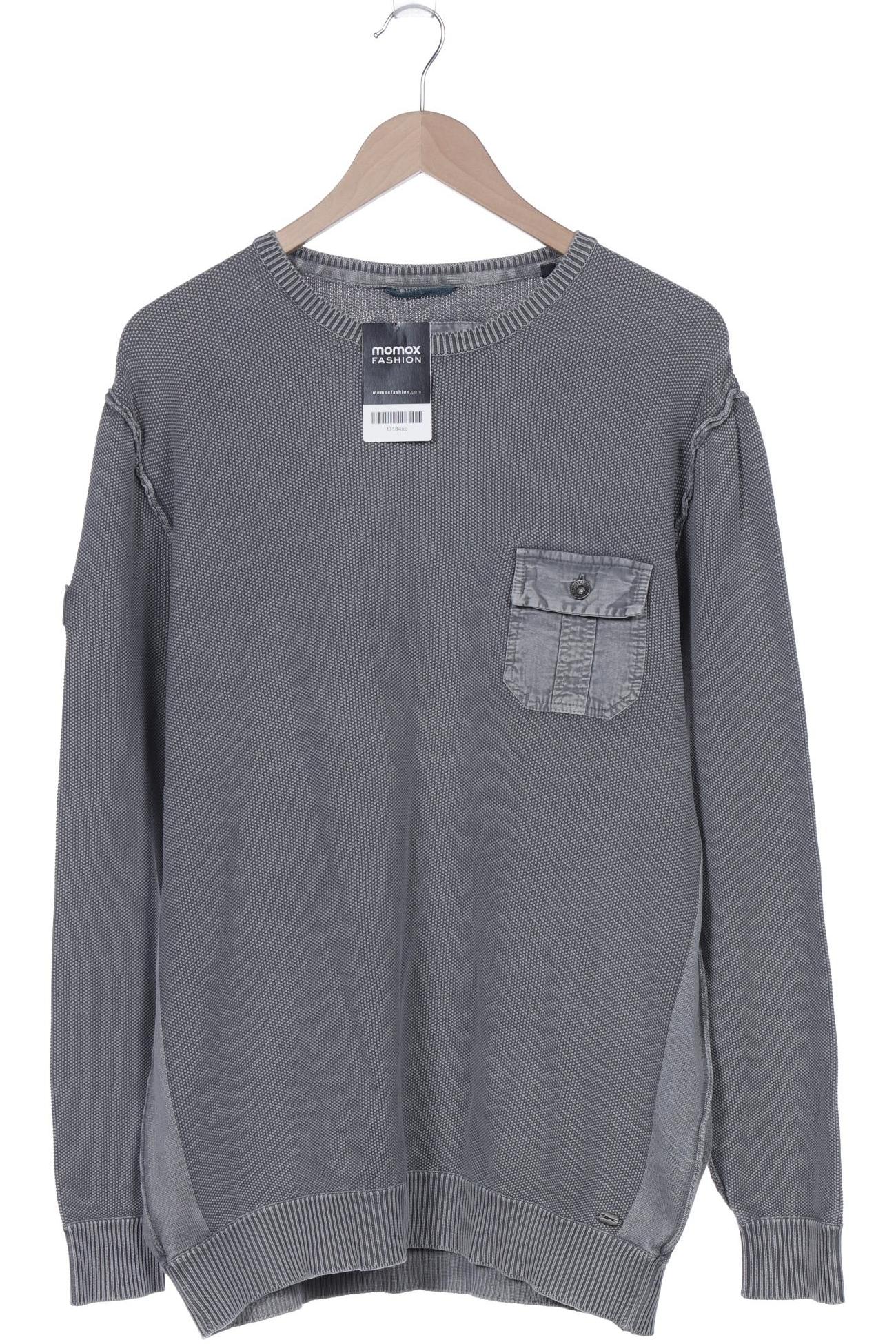 

engbers Herren Pullover, grau, Gr. 52