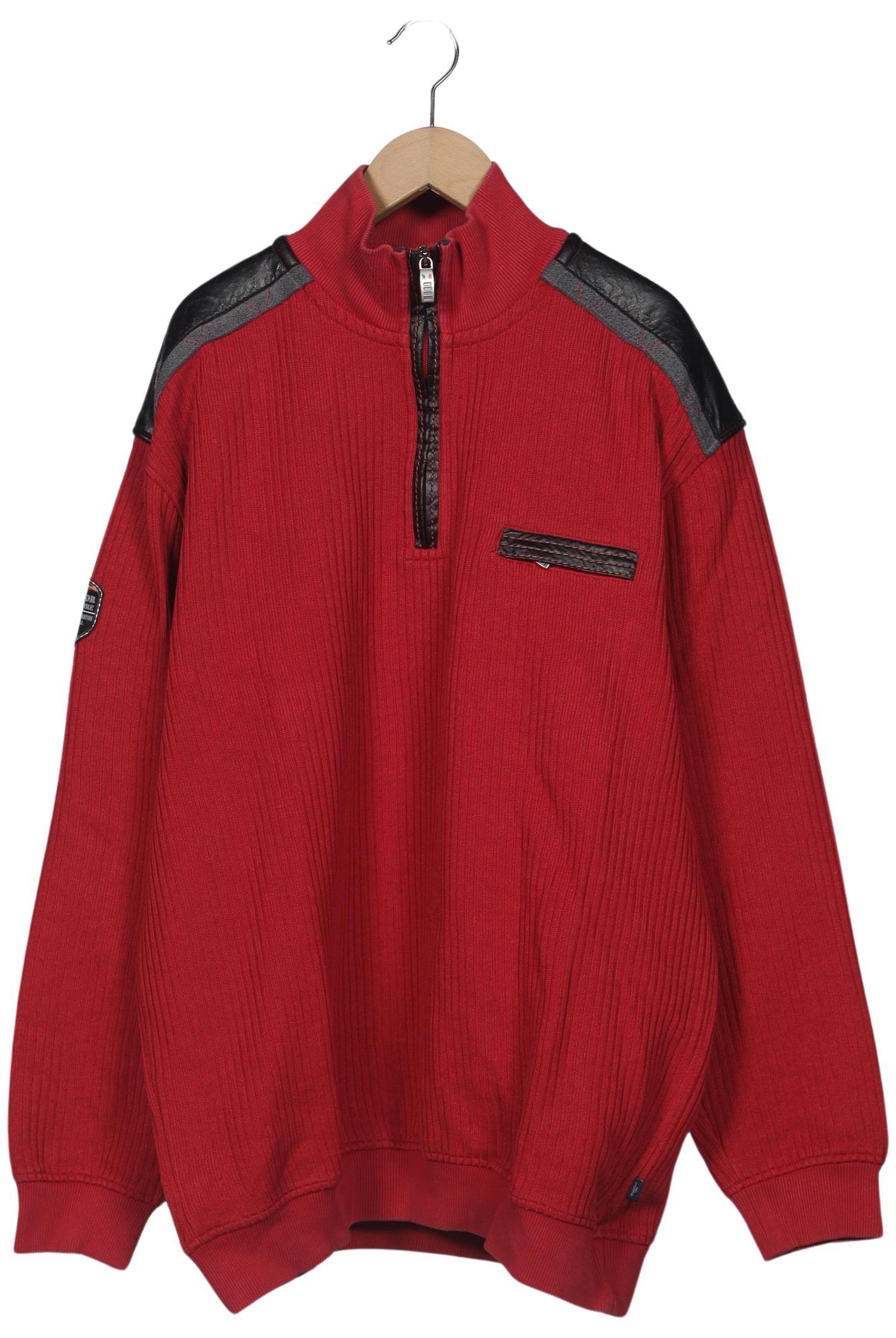 

engbers Herren Pullover, rot, Gr. 56