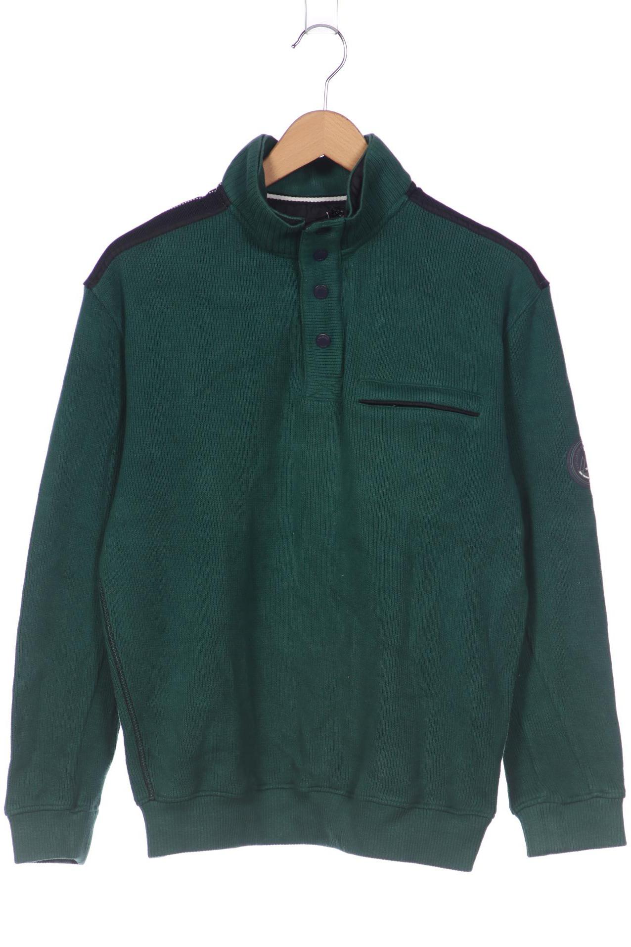 

engbers Herren Pullover, grün, Gr. 48