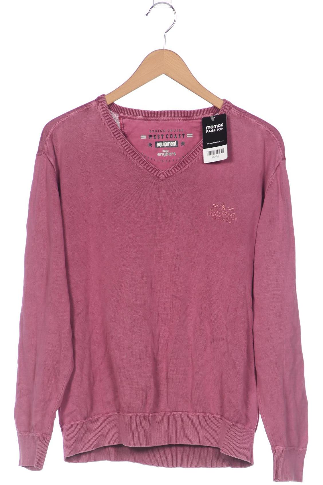 

engbers Herren Pullover, pink, Gr. 52